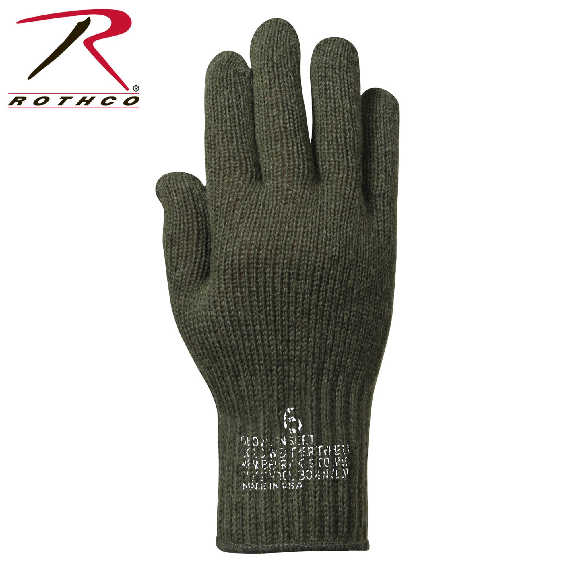 Rothco G.I. Glove Liners - Olive Drab