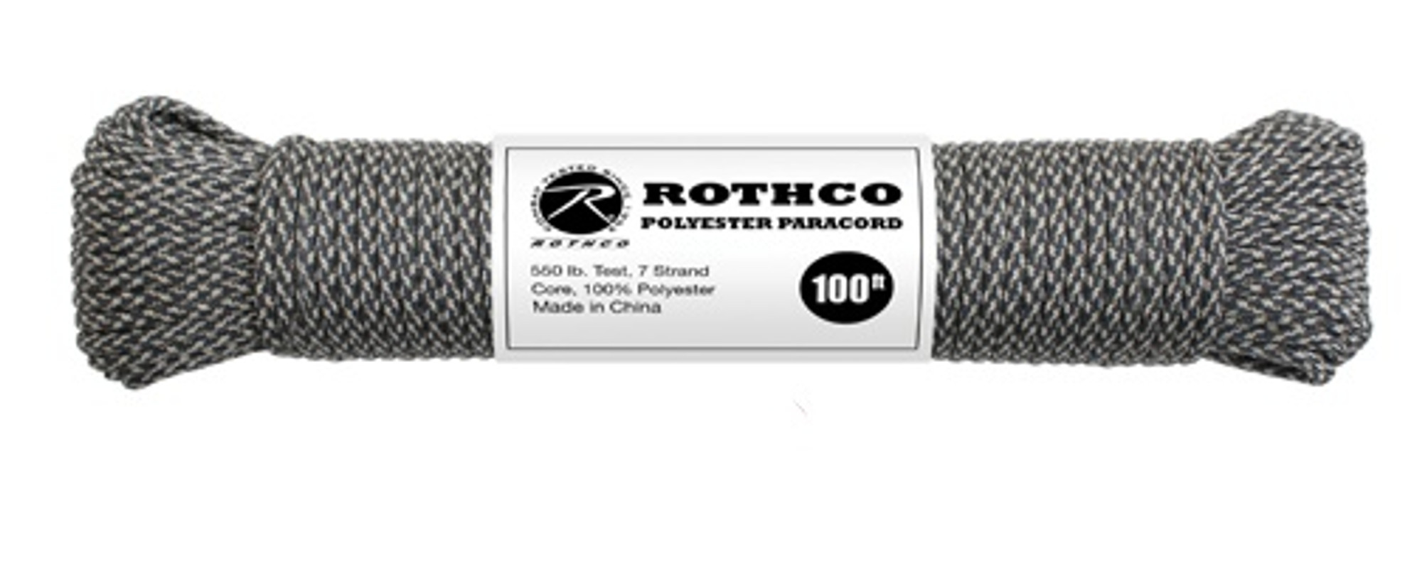 Rothco 550lb Type III Camo Polyester Paracord - ACU- 100'