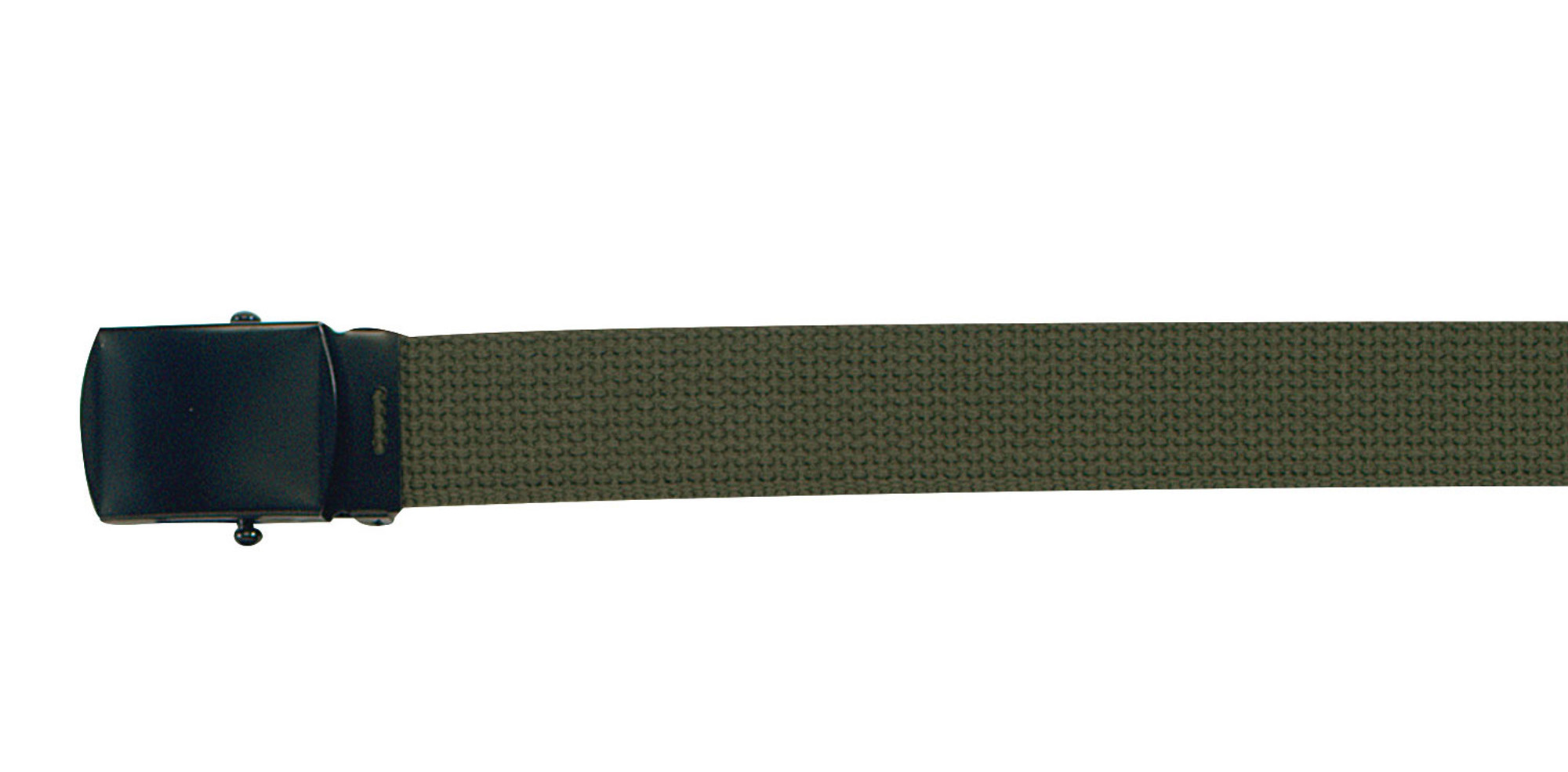 Rothco Military Web Belts With Black Buckle - Olive Drab