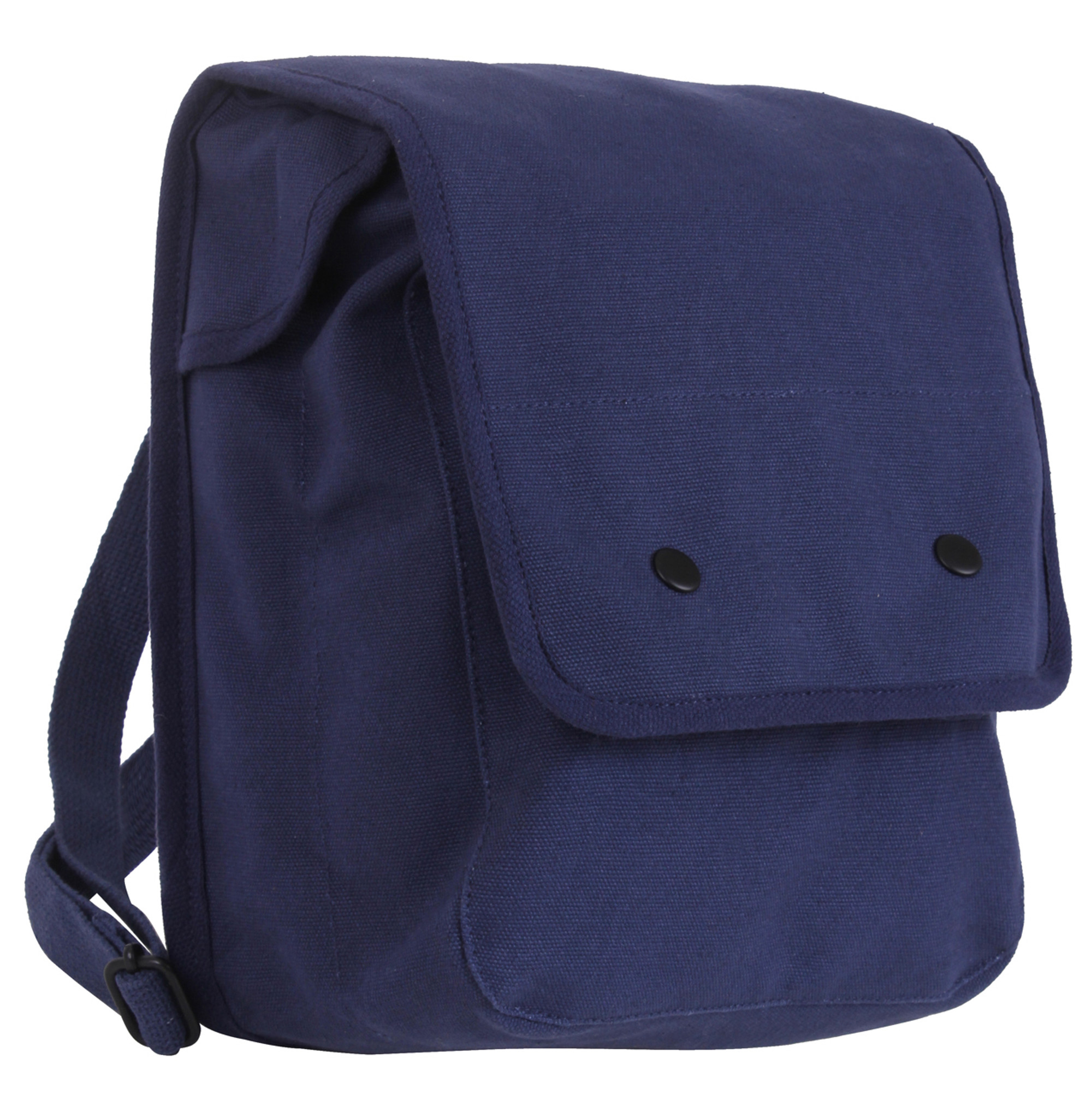 Rothco Canvas Map Case Shoulder Bag - Navy Blue