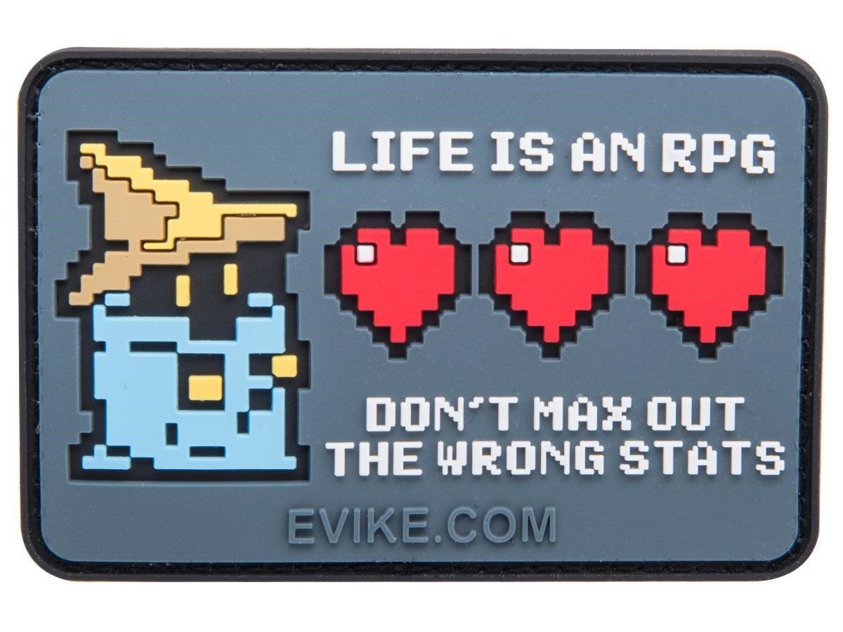 "Life RPG" PVC Morale Patch