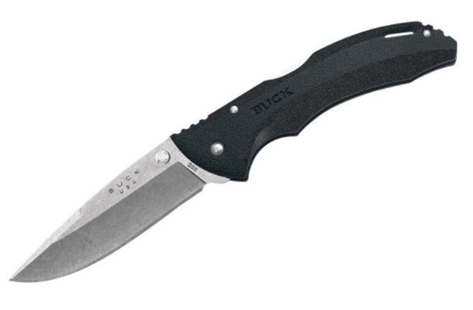 Buck Bantam BHW Folding Knife, 420HC Steel, GRN Black