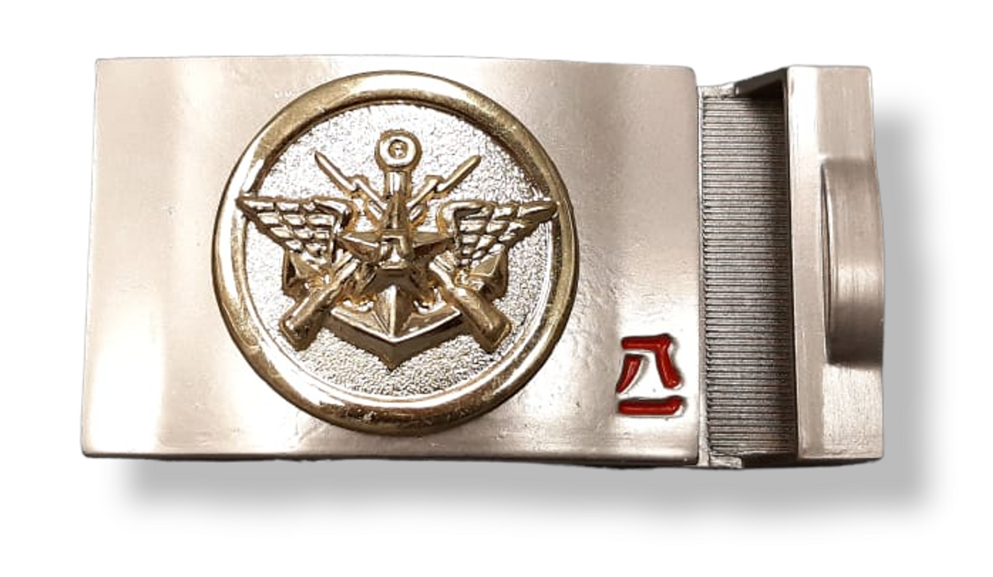 Chinese PLA Logo Metal Belt Buckle - Type 2