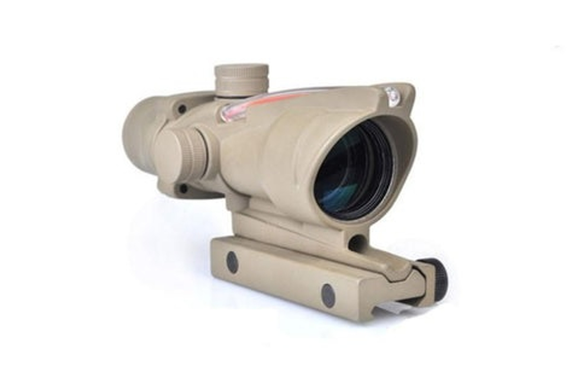 ACOG Style 4x32mm Combat Scope - FDE