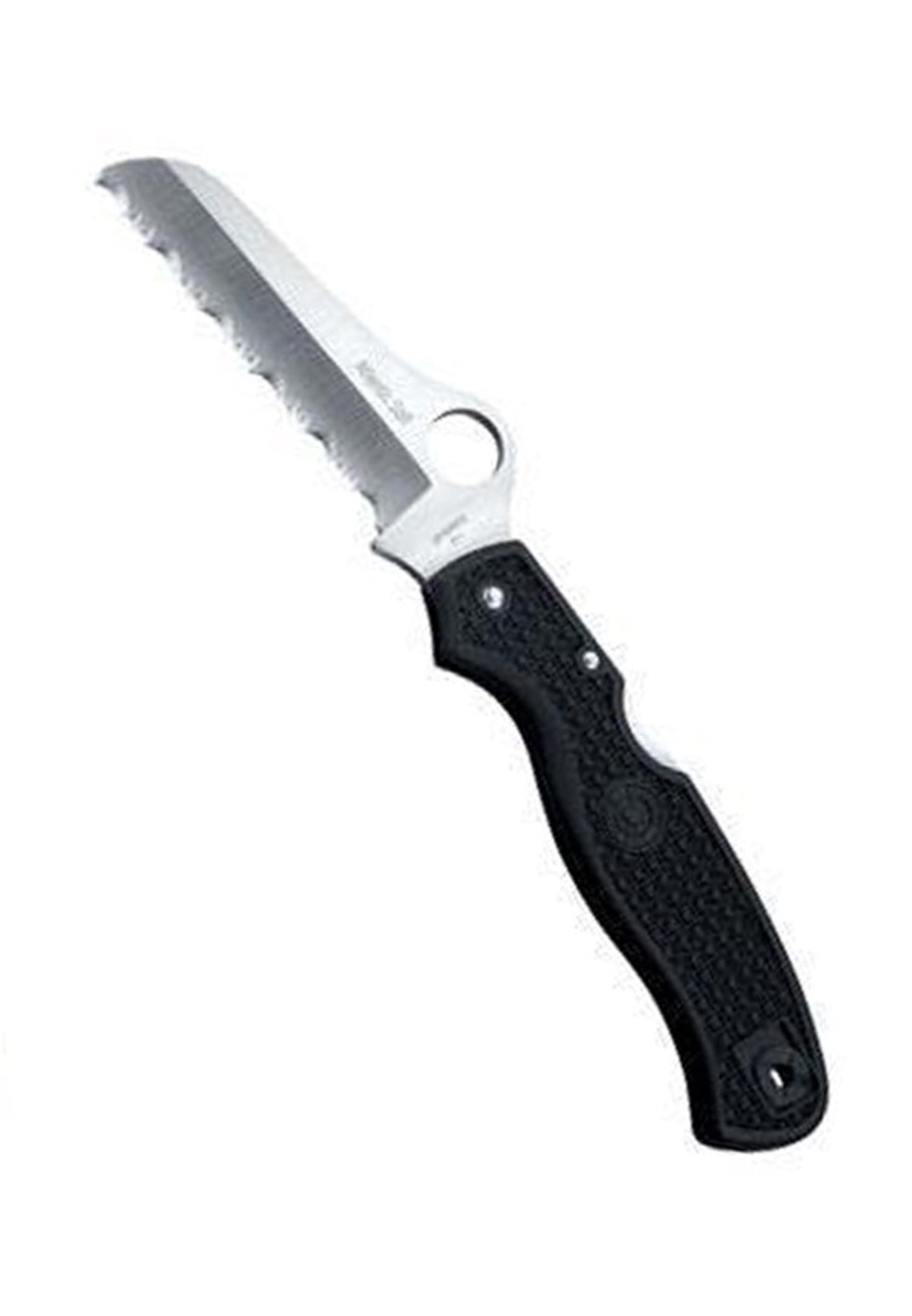 Spyderco Atlantic Salt Black FRN H-1 Spyder Edge