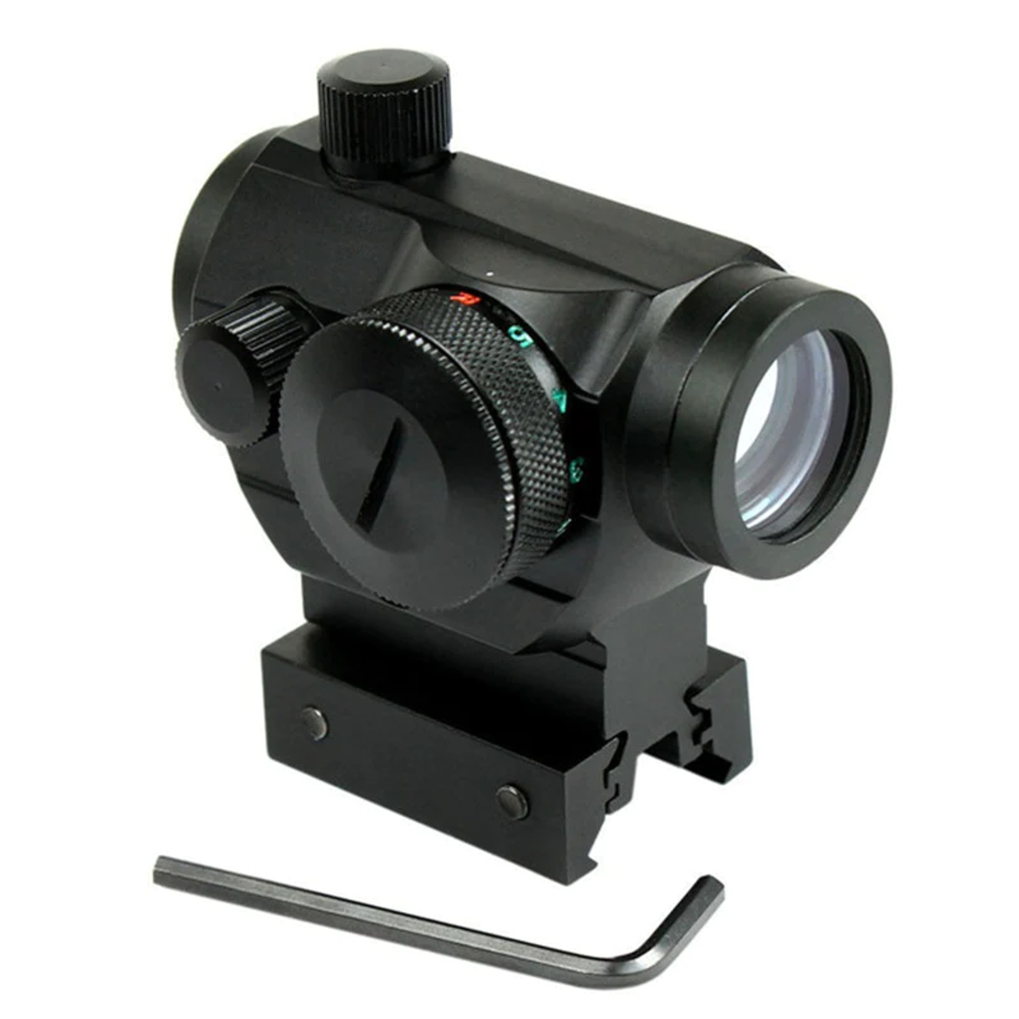 Precision Dynamics M1 Style Red / Green Dot Sight w/ High Mount