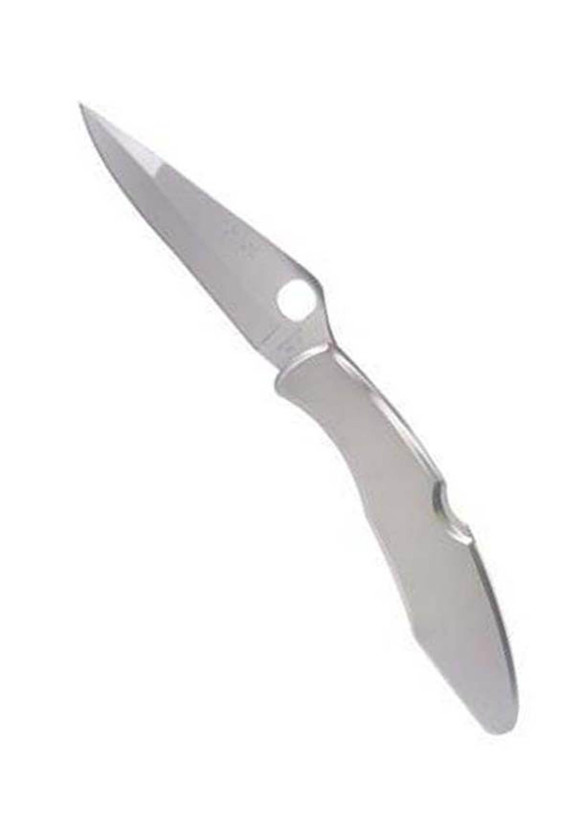 Spyderco Police Model SS Plain Edge Folding Knife