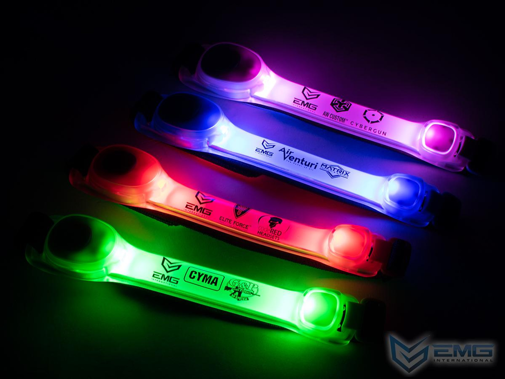 EMG Airsoft Nation IFF LED Markers Arm Band