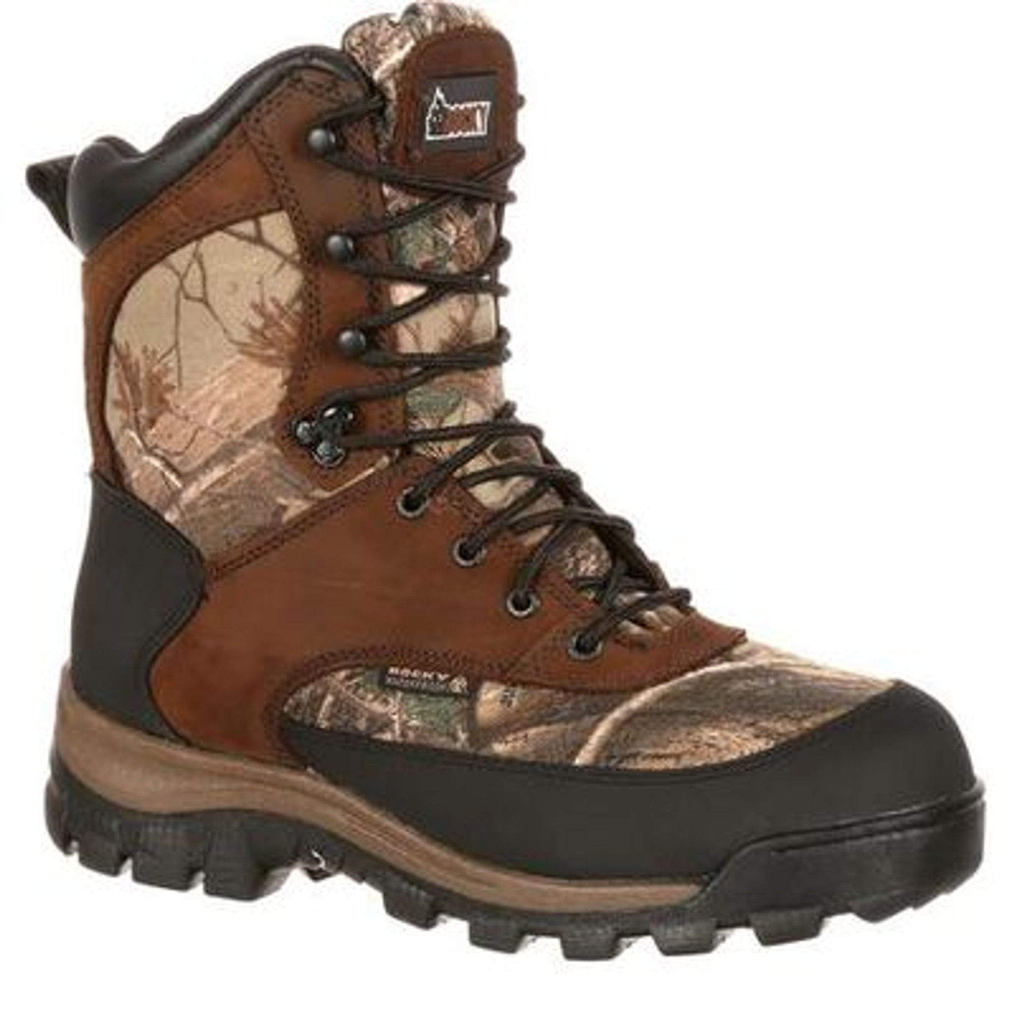 Rocky Core Waterproof 400g Insulated Outdoor Boot Brown Realtree Ap