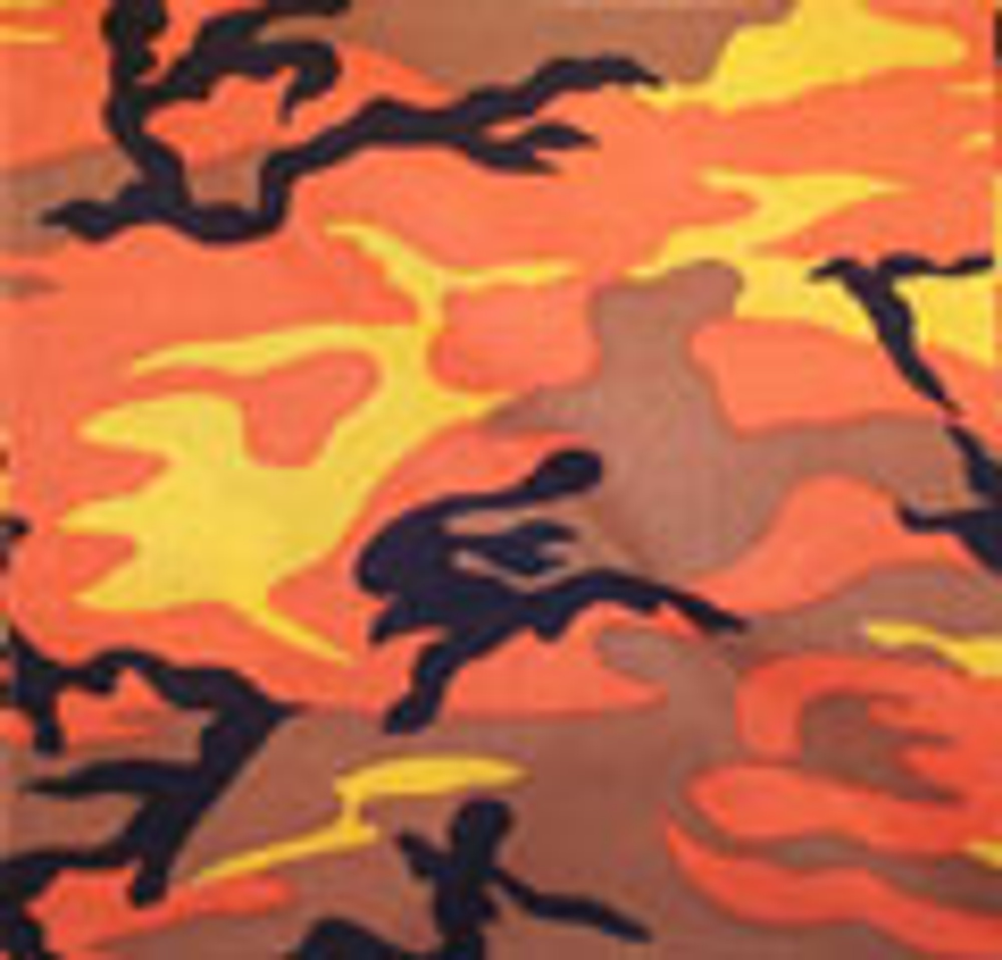 Rothco Colored Camo Bandana - Savage Orange