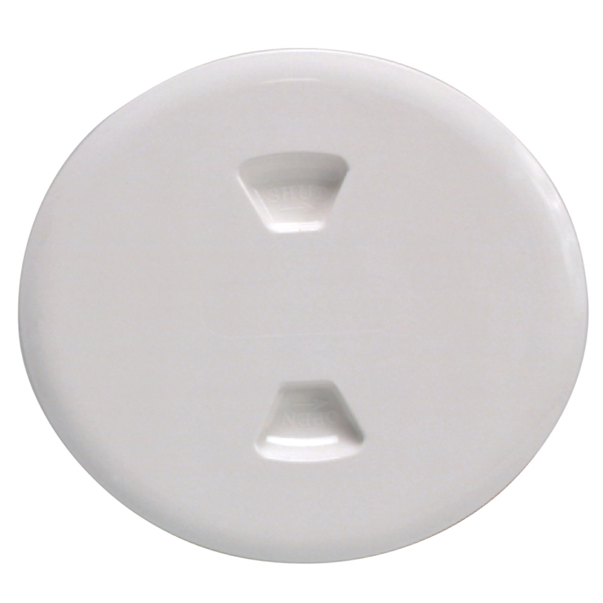 Beckson 5" Twist-Out Deck Plate - White Beckson 5" Twist-Out Deck Plate - White