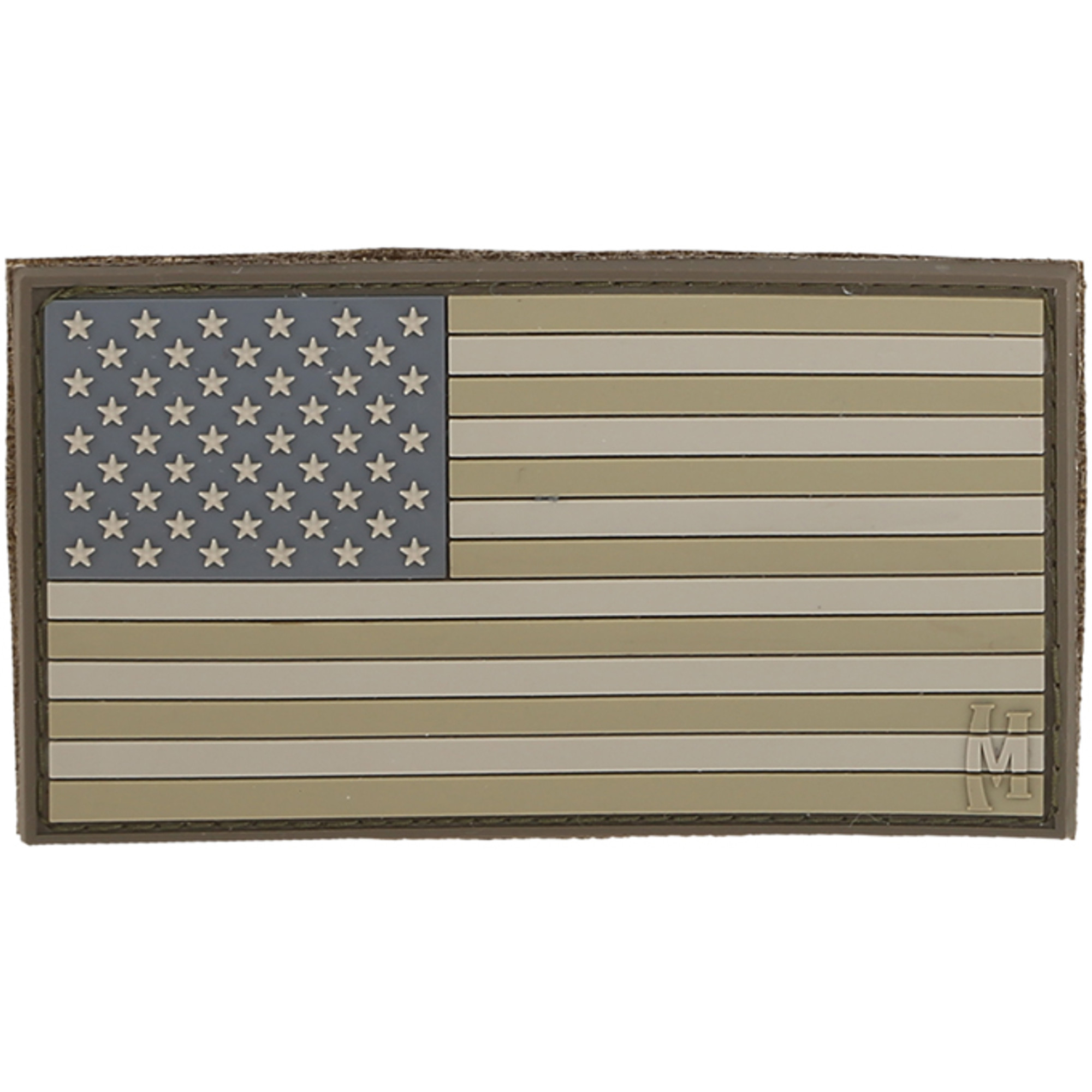 US Flag 3.25" PVC - Morale Patch - Arid