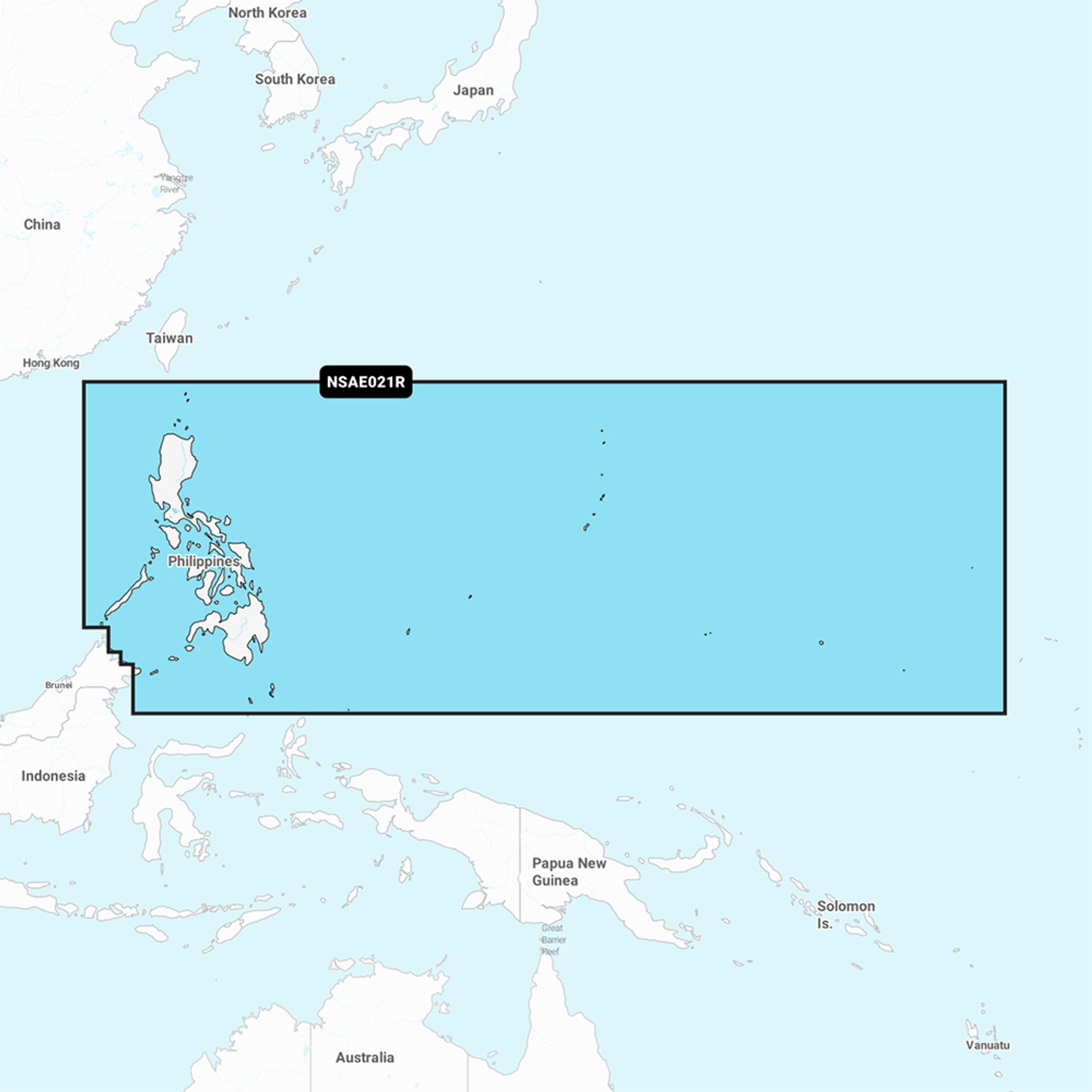 Garmin Navionics+ NSAE021R - Philippines - Marine Chart