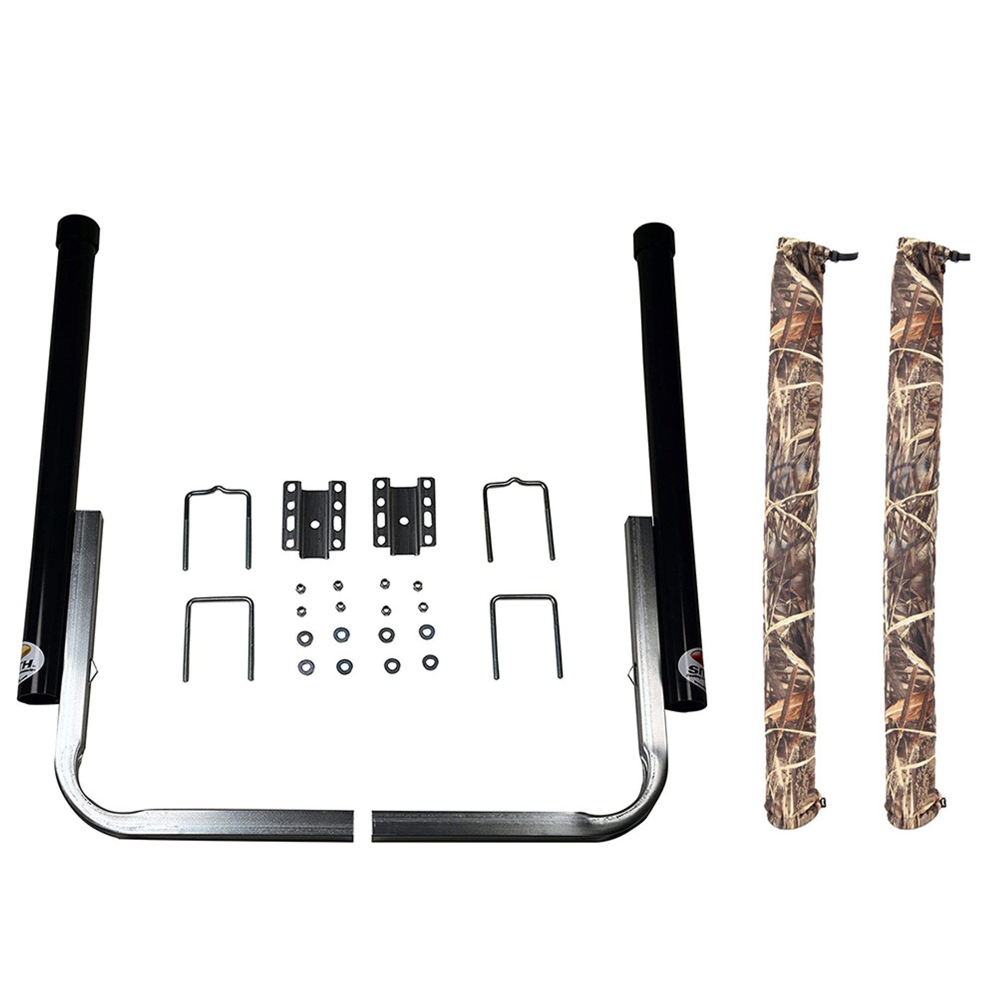 C.E. Smith Black 40" Post Guide-On & FREE Camo Wet Lands Post Guide-On Pads