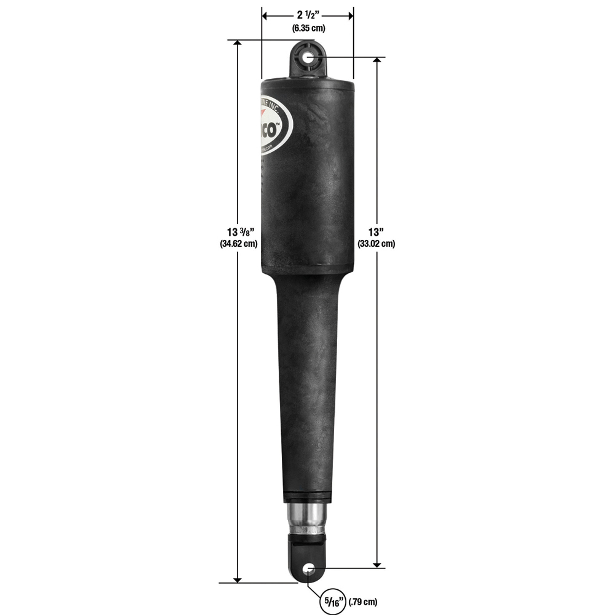 Lenco 102 Series Standard Actuator - 24V - 4-1/4" Stroke