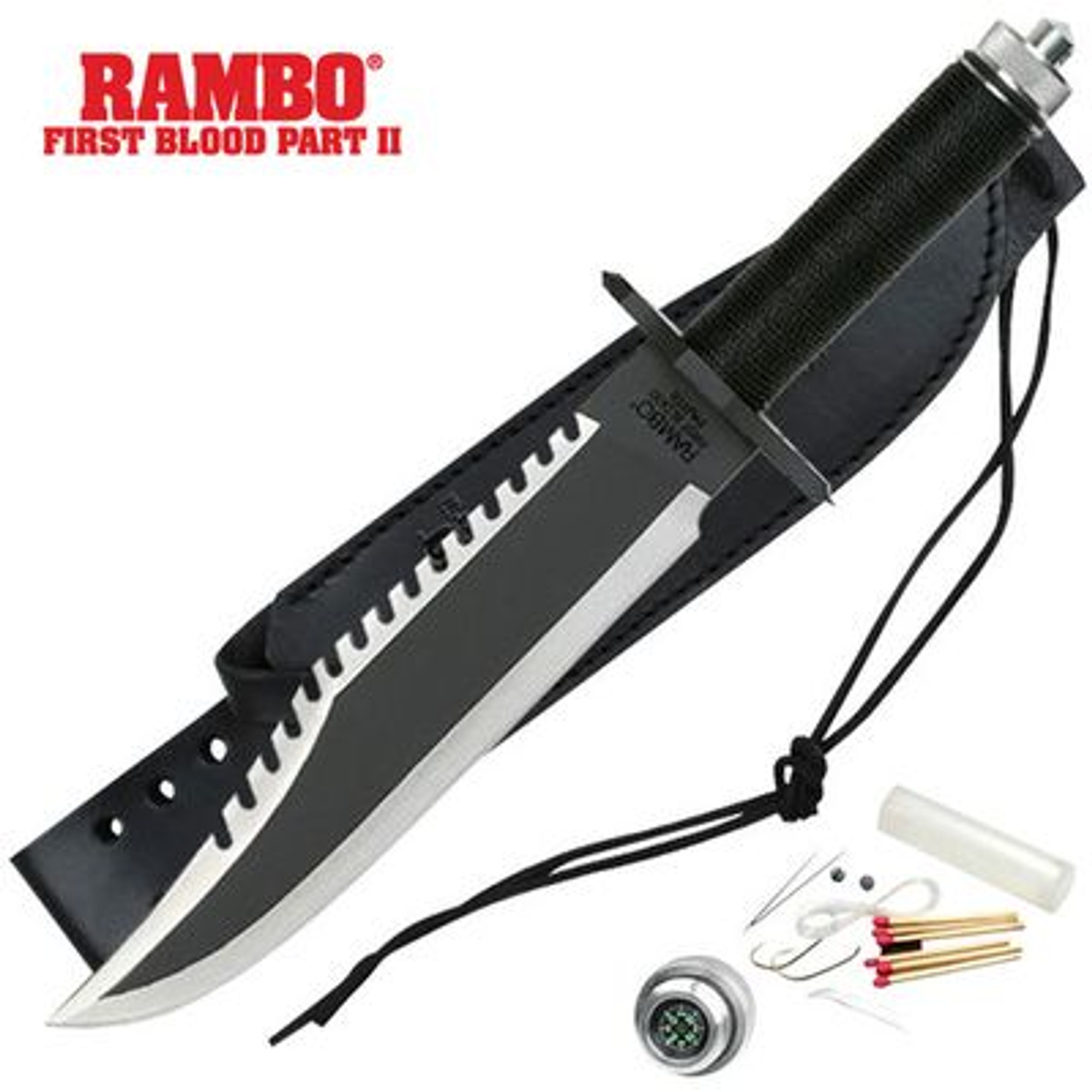 Rambo II First Blood Fixed Blade Knife - Hero Outdoors