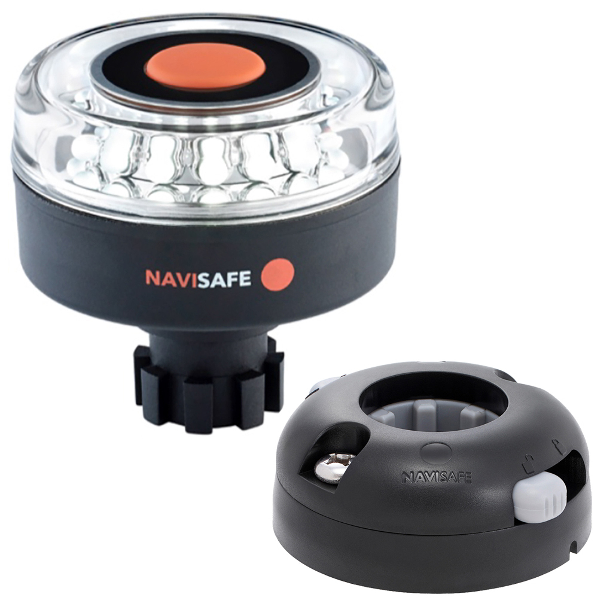 Navisafe Navilight 360 2NM w/Navibolt Base & Horizontal Mount - Black