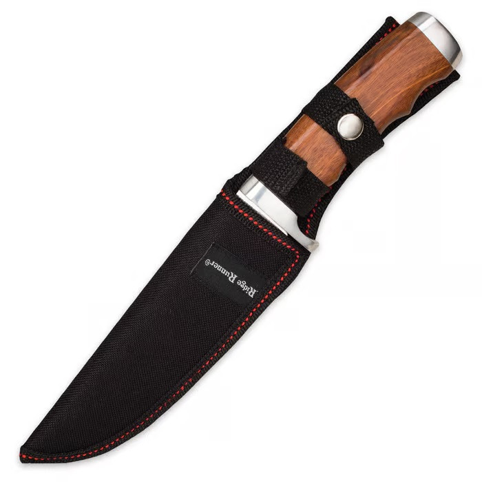 Ridge Runner Bramblechase Fixed Blade Knife w/Nylon Sheath - Hero Outdoors
