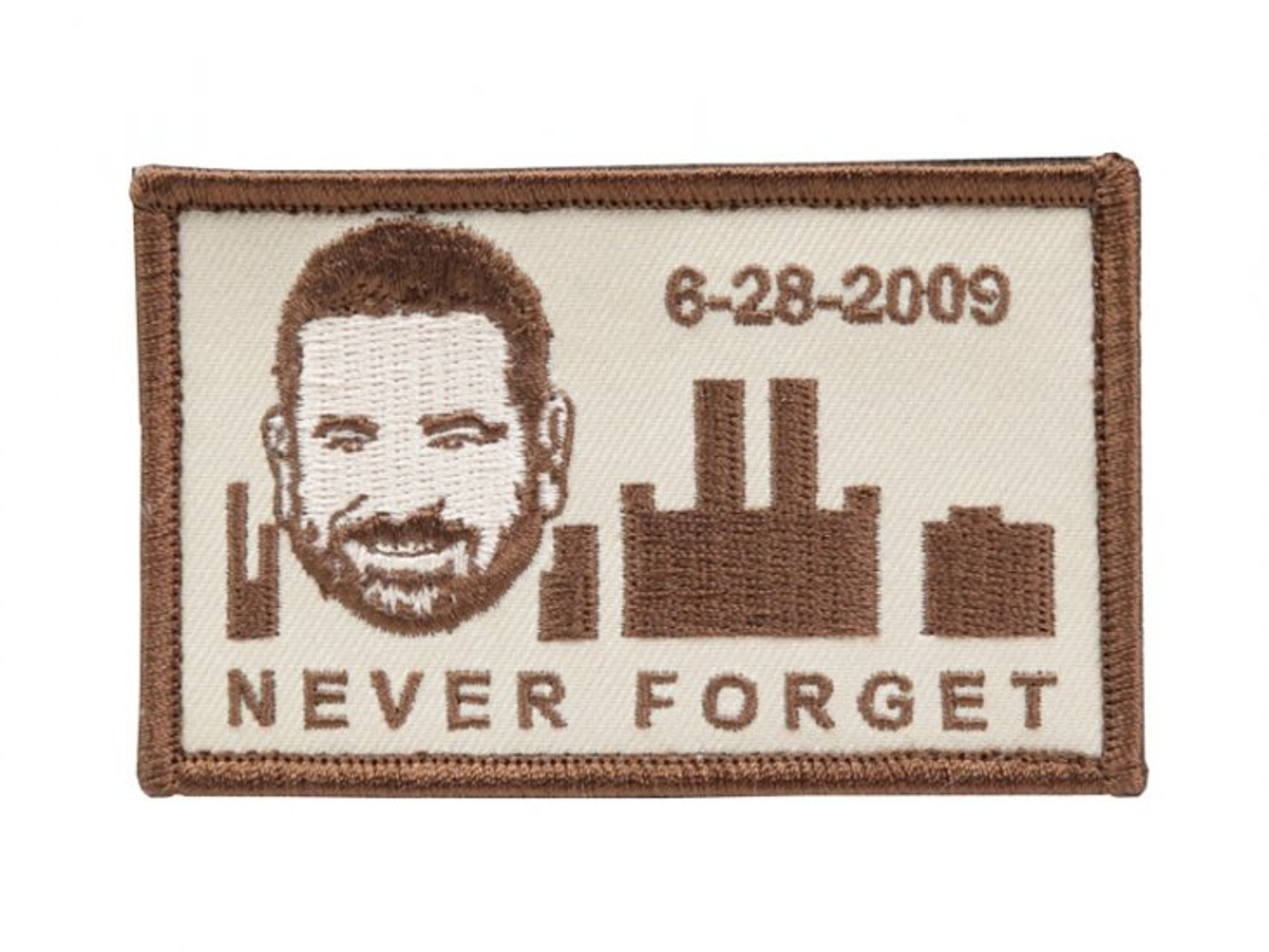 Remember Billy Mayze Morale Patch - Tan