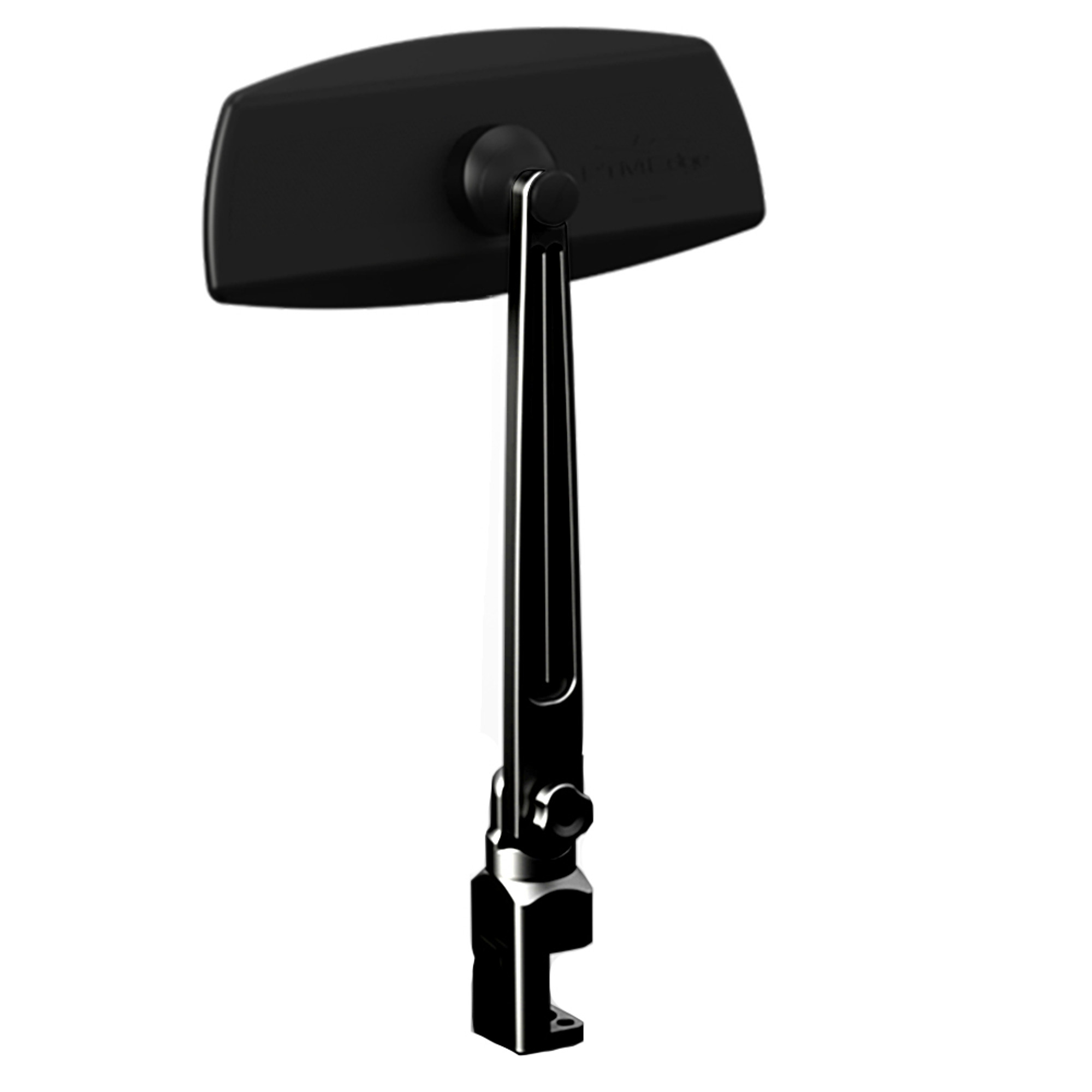 PTM Edge Pontoon Mirror/Bracket Kit w/VR-100 Pro & PCX-200 (Black)