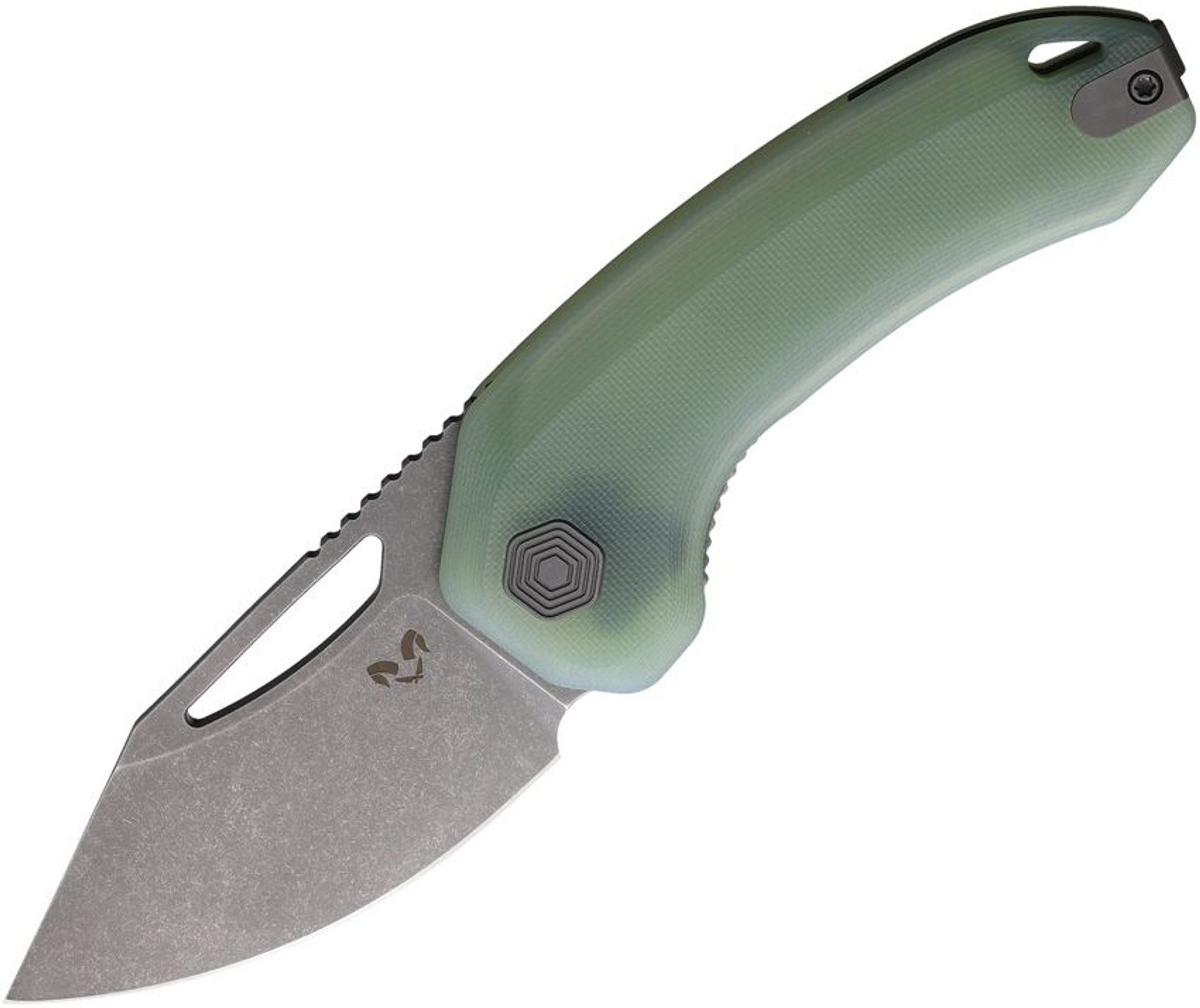 Anzu XL Linerlock Jade G10