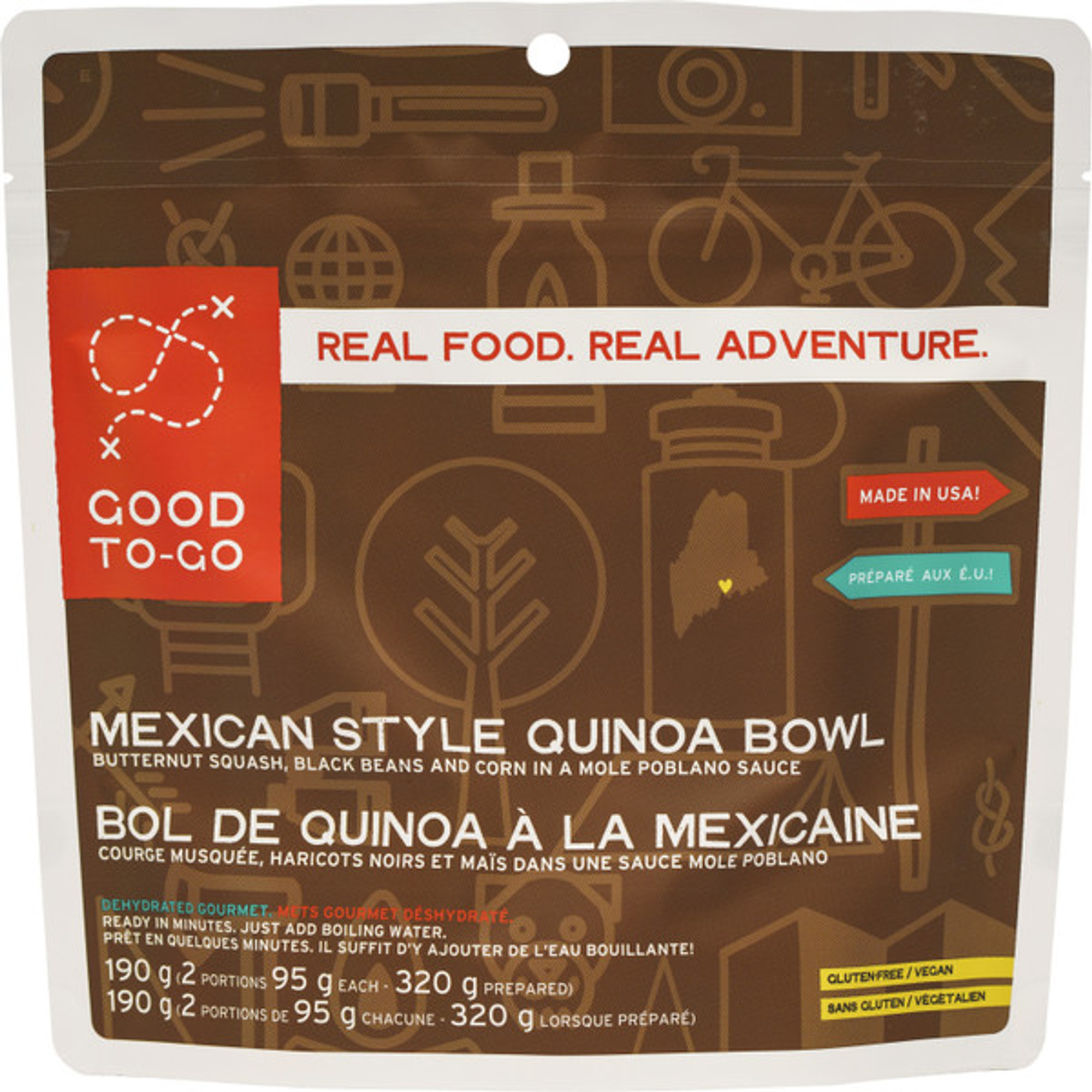 Mexican Quinoa Bowl - 2 Servings (6 Unit Case)