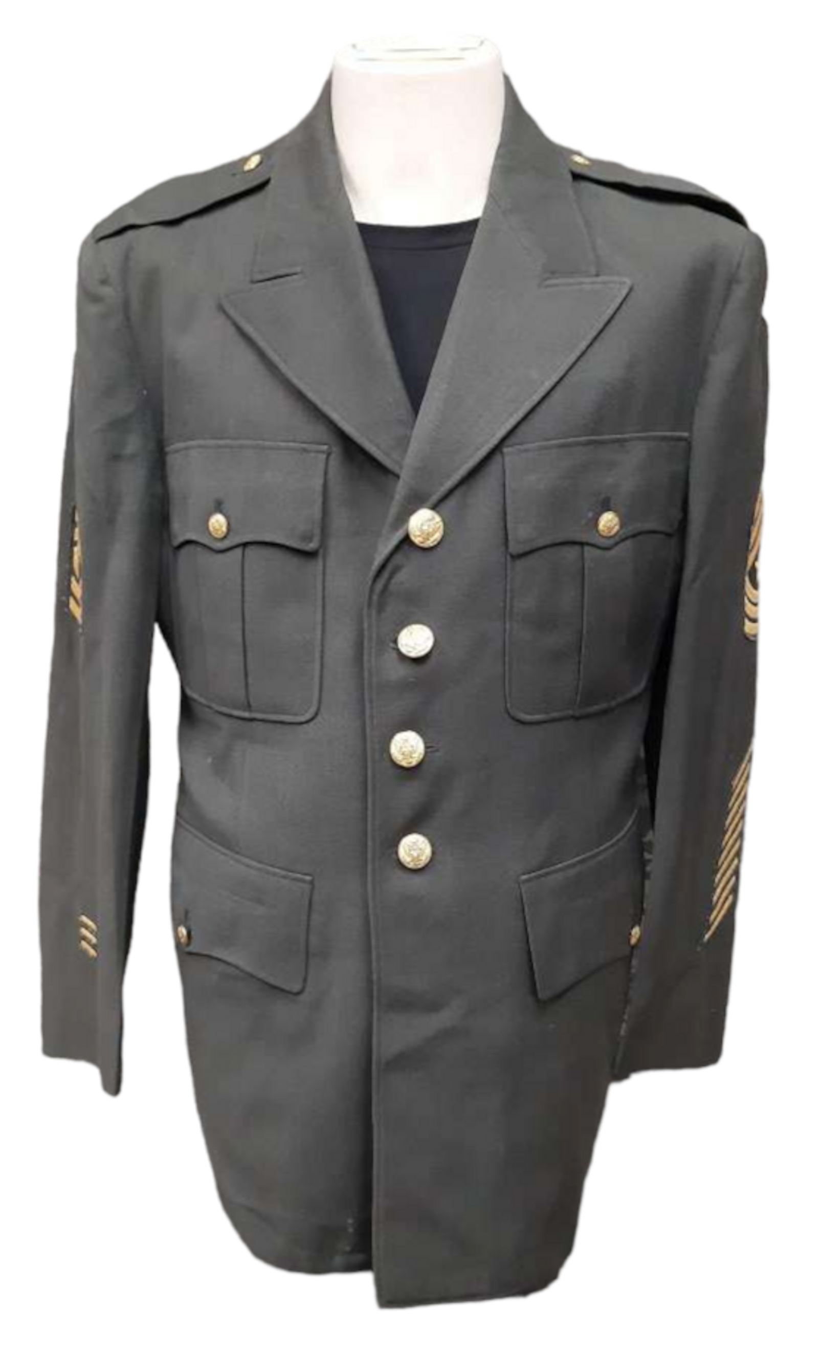 US Military Vintage Dress Green Uniform