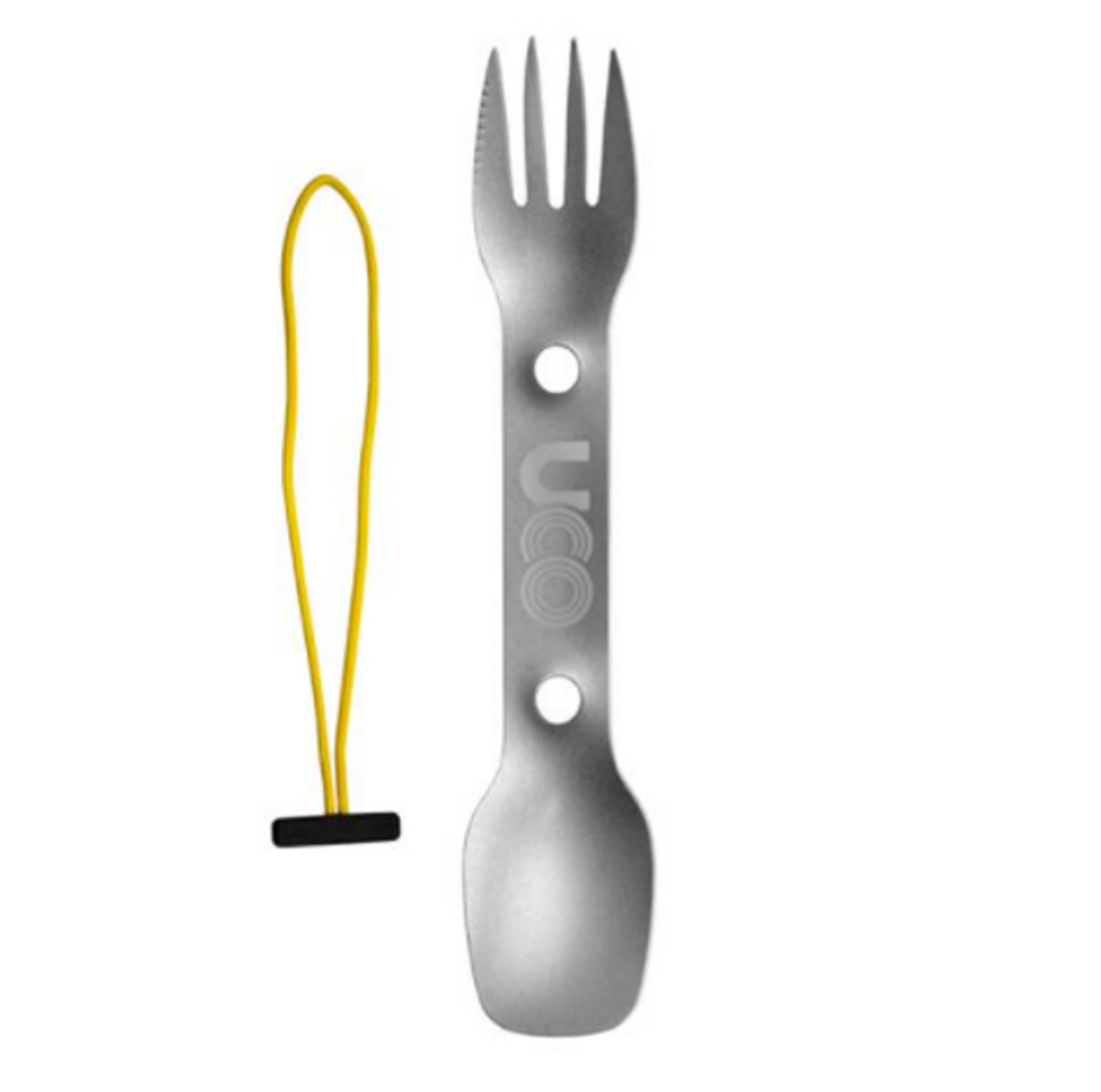 Titanium Utility Spork with Tether