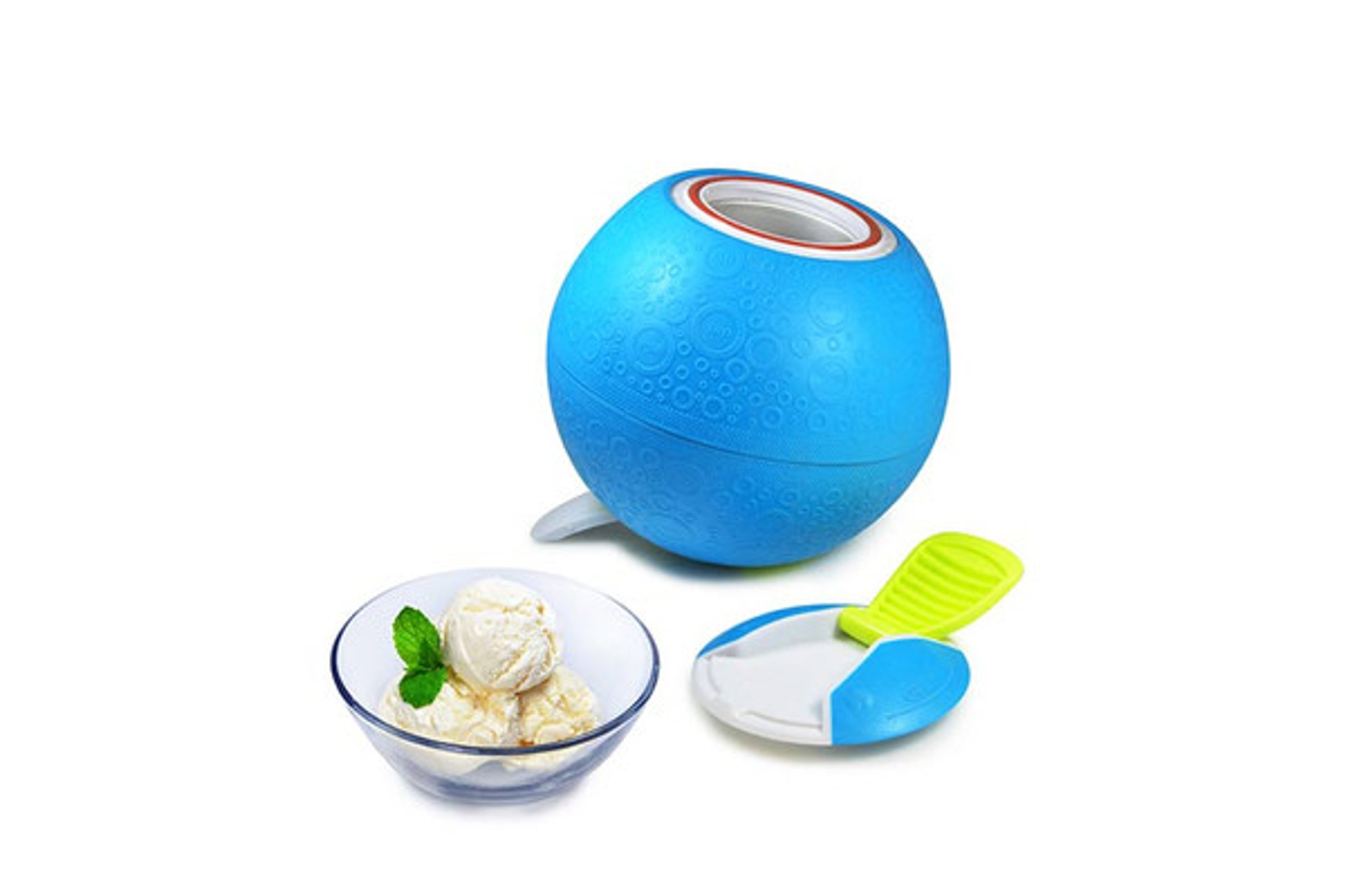 Soft Shell Ice Cream Maker - Blue