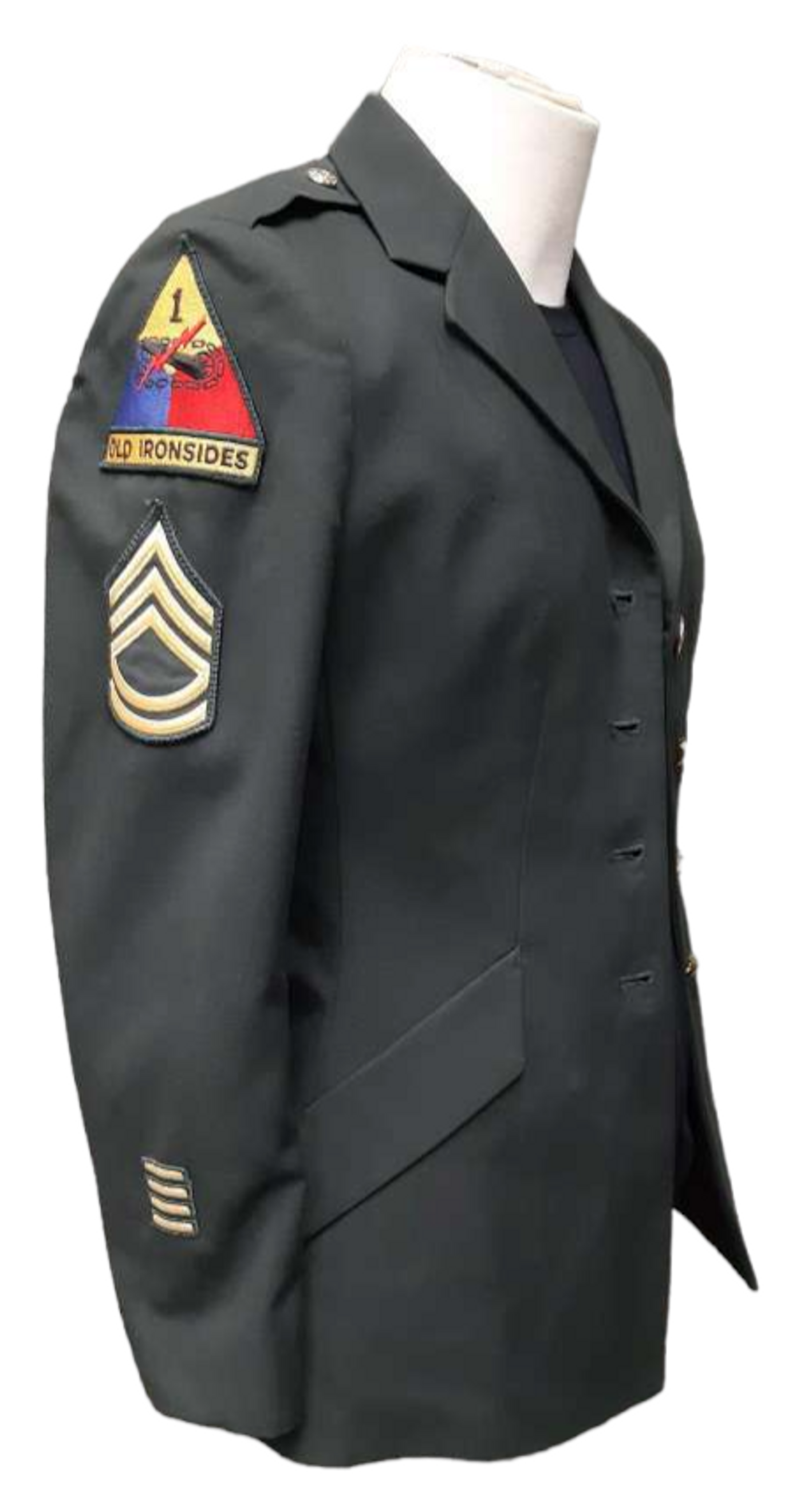 US Armed Forces Woman's Dress Green Uniform - Sergeant First Class