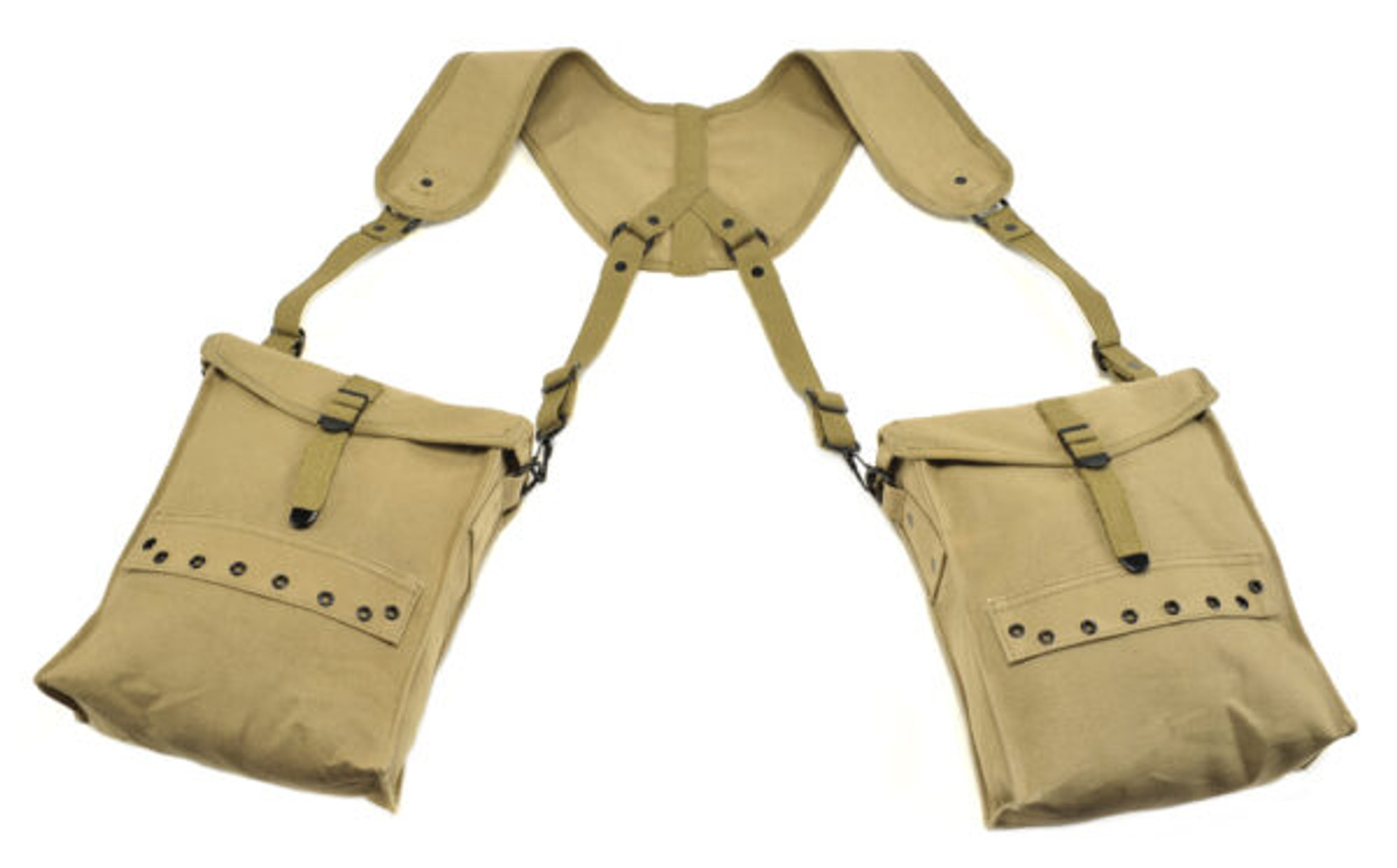 US WW2 Combat Medic Suspenders & Pouches