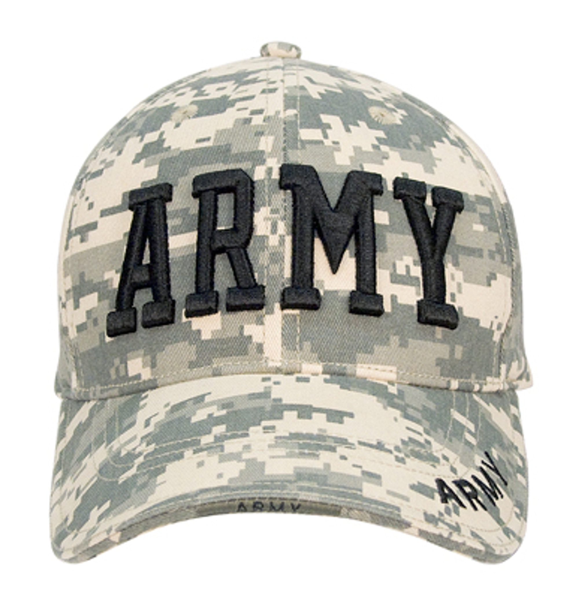 Rothco Deluxe Army Embroidered Low Profile Insignia Cap - ACU