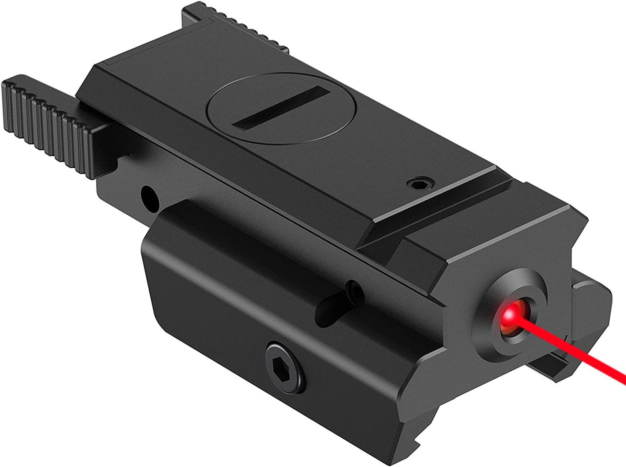 ACM Mini Red Laser Sight for Weaver or Picatinny Rail (Side Button)