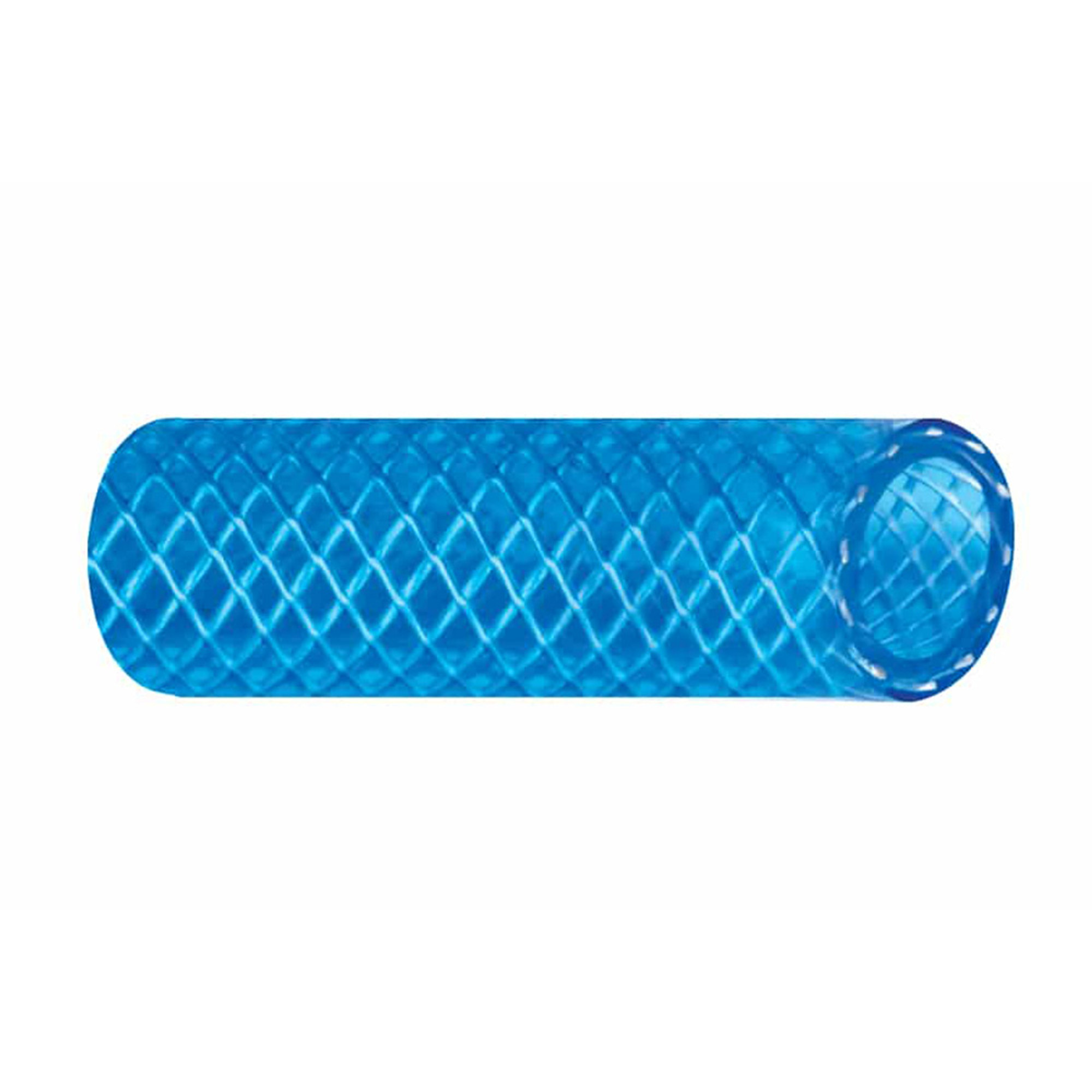 Trident Marine 1/2" x 50' Boxed - Reinforced PVC (FDA) Cold Water Feed Line Hose - Translucent Blue