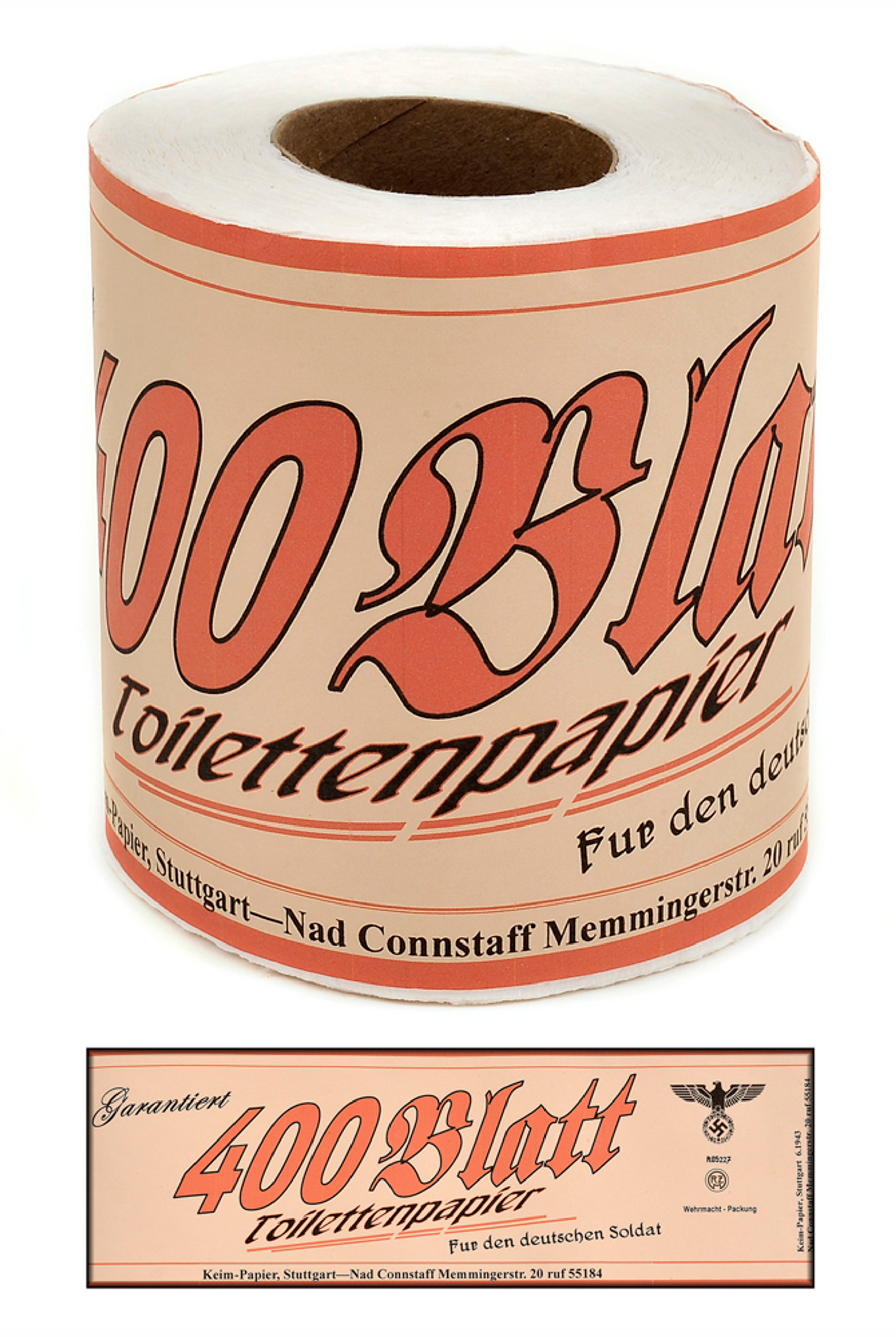 German WW2 Wehrmacht Toilet Paper