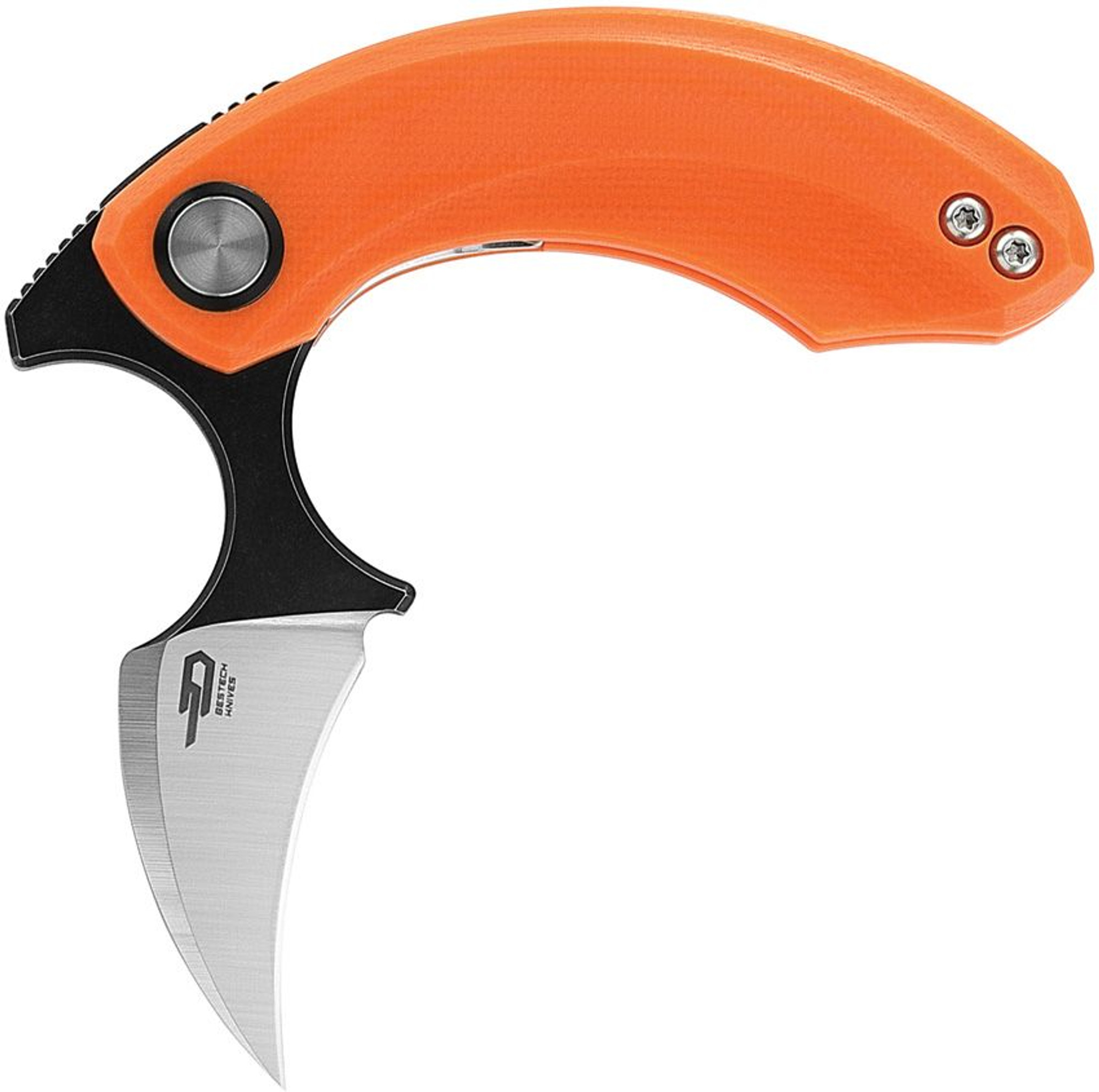 Bestech Knives Strelit Linerlock Orange/Black G10