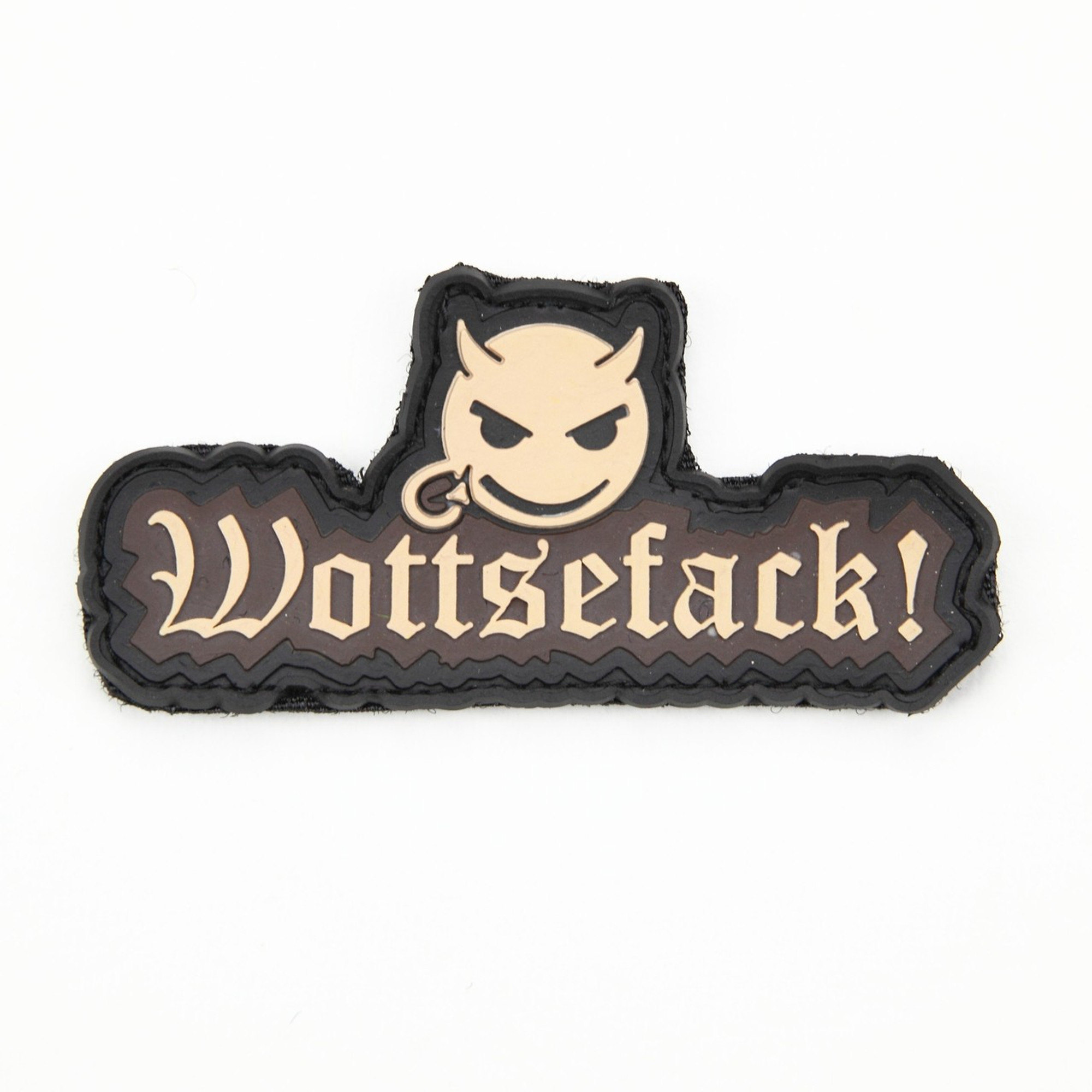 Wottsefack - Tan - Morale Patch