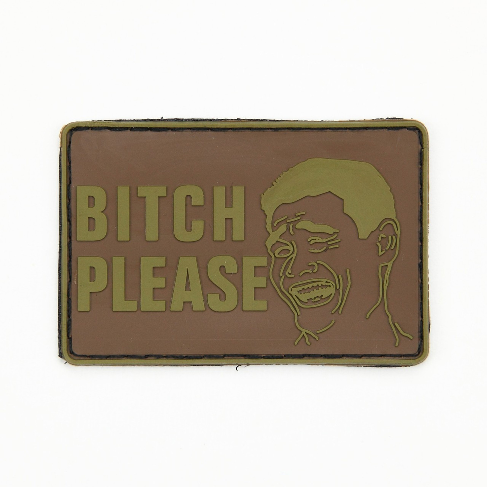 Bitch Please - Tan - Morale Patch