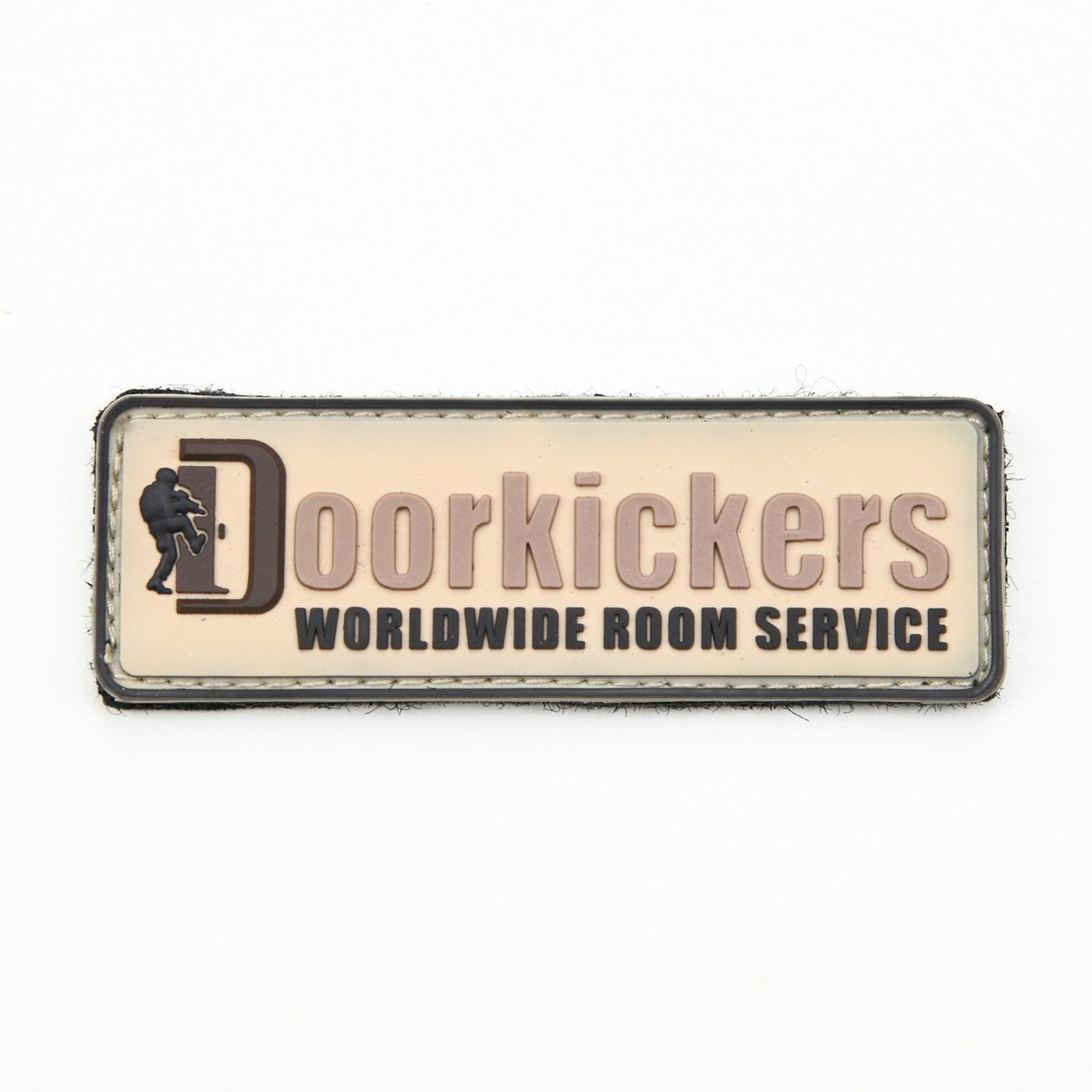 Door Kickers - World Wide Room Service - Tan - Morale Patch