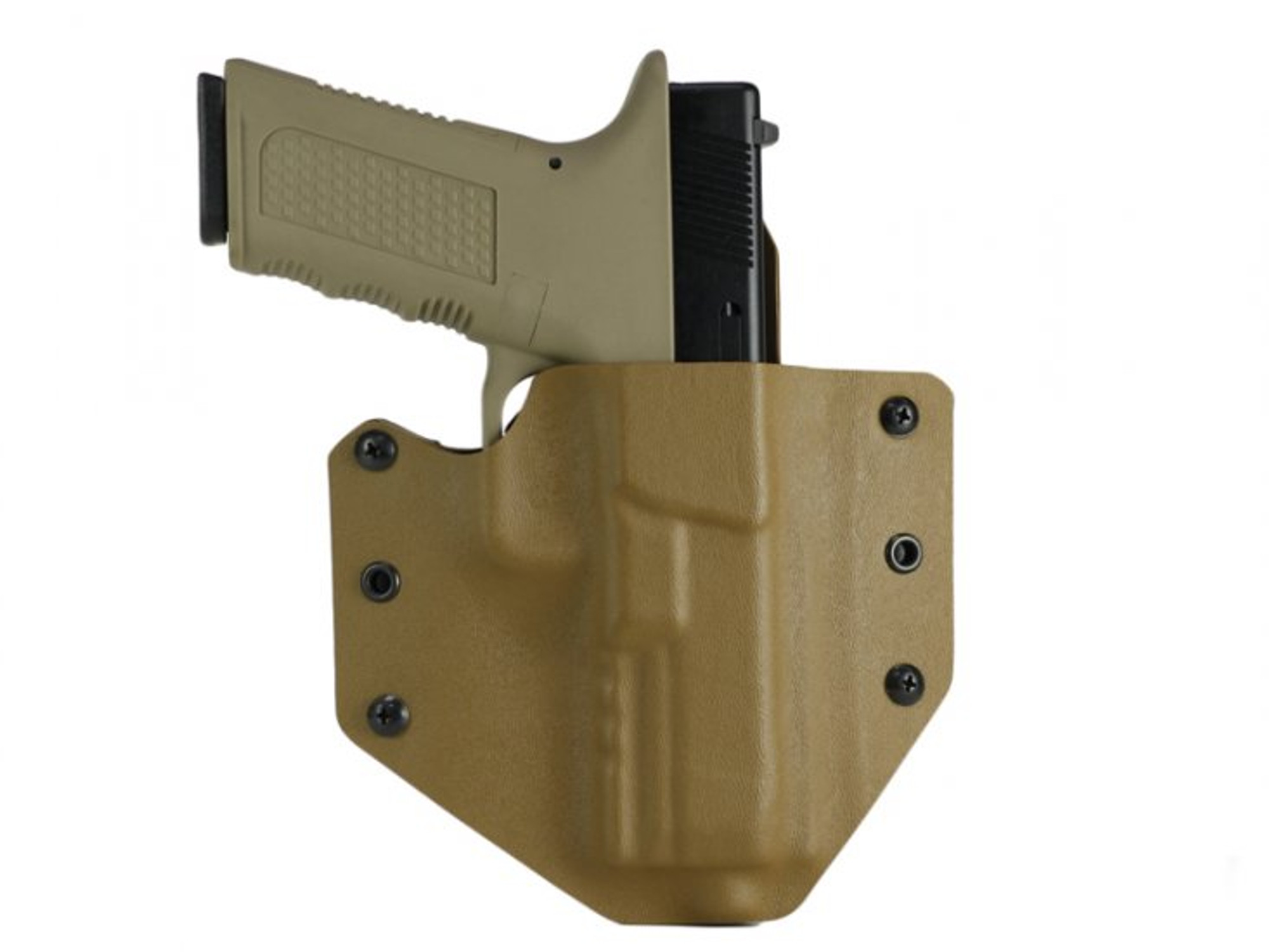 SpetzGear Kydex Belt Holster for Timberwolf/ACP - Coyote Brown