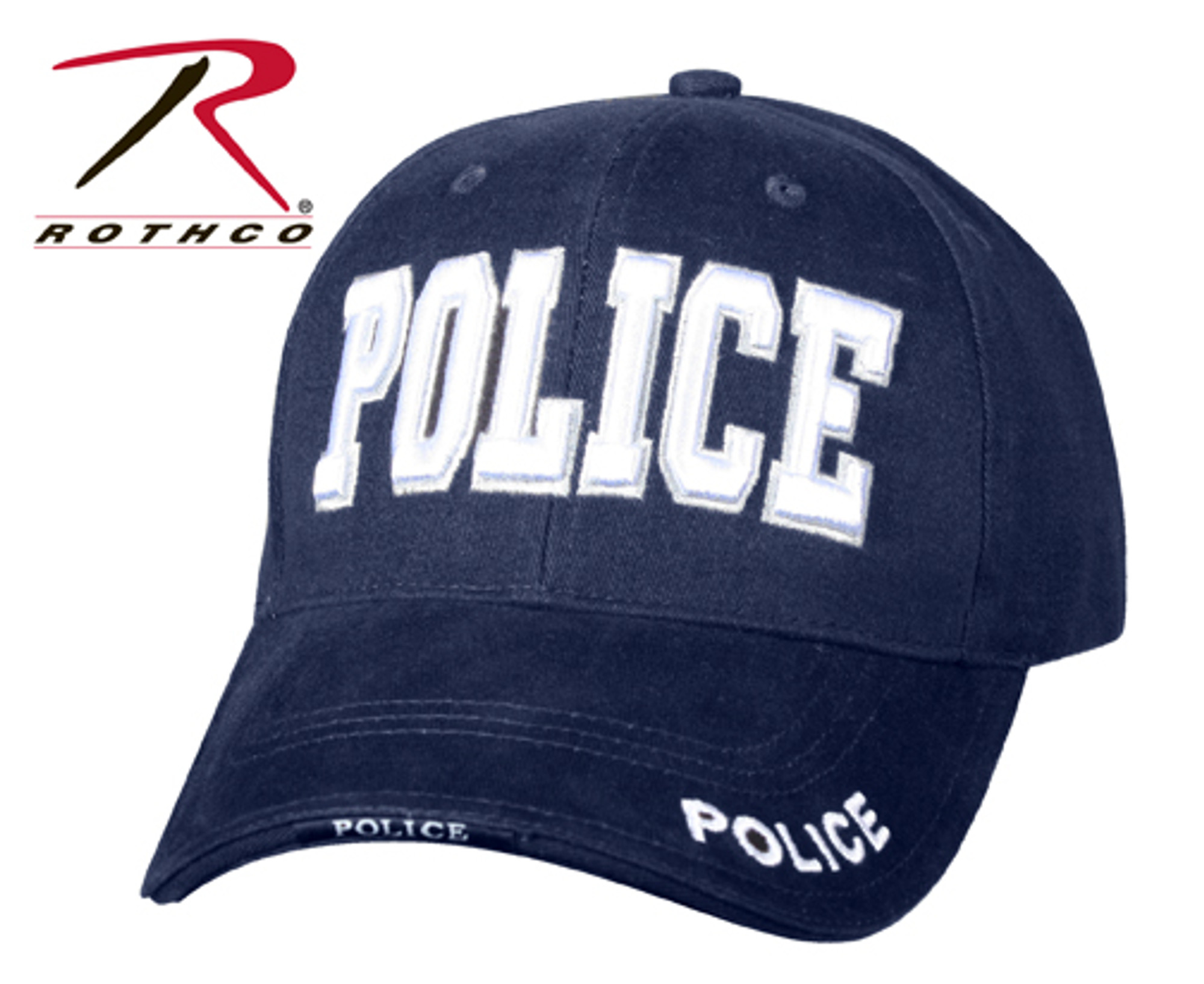 Rothco Deluxe Police Low Profile Cap - Navy Blue