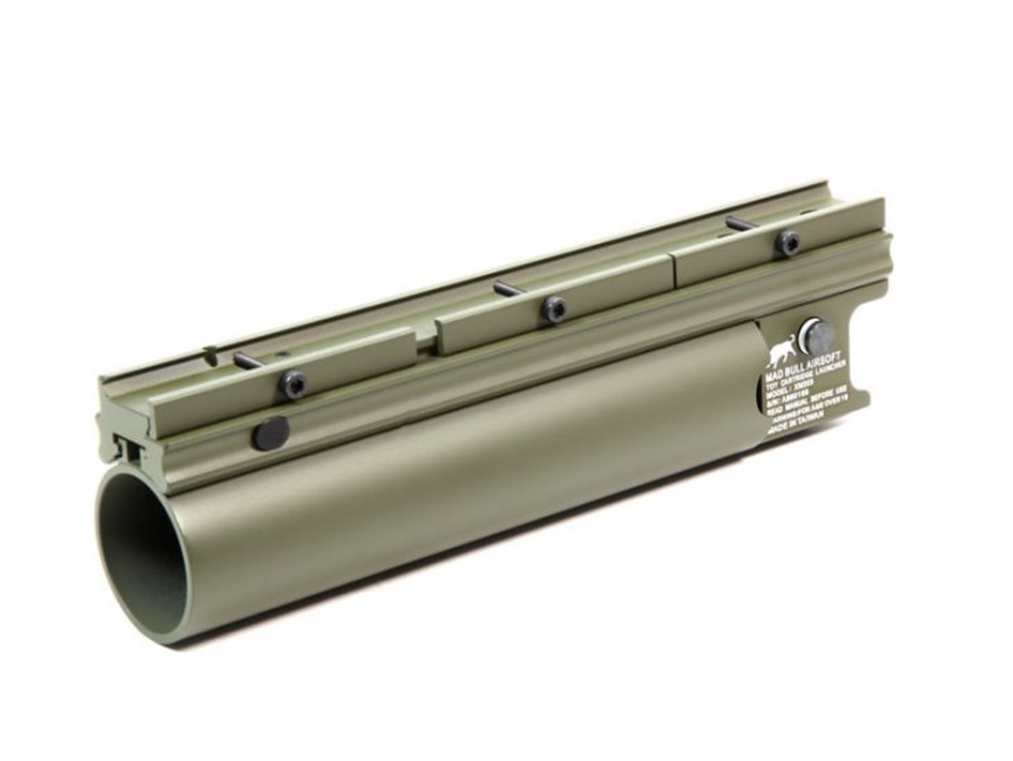 Madbull airsoft XM203 Long BB Launcher - Olive Drab