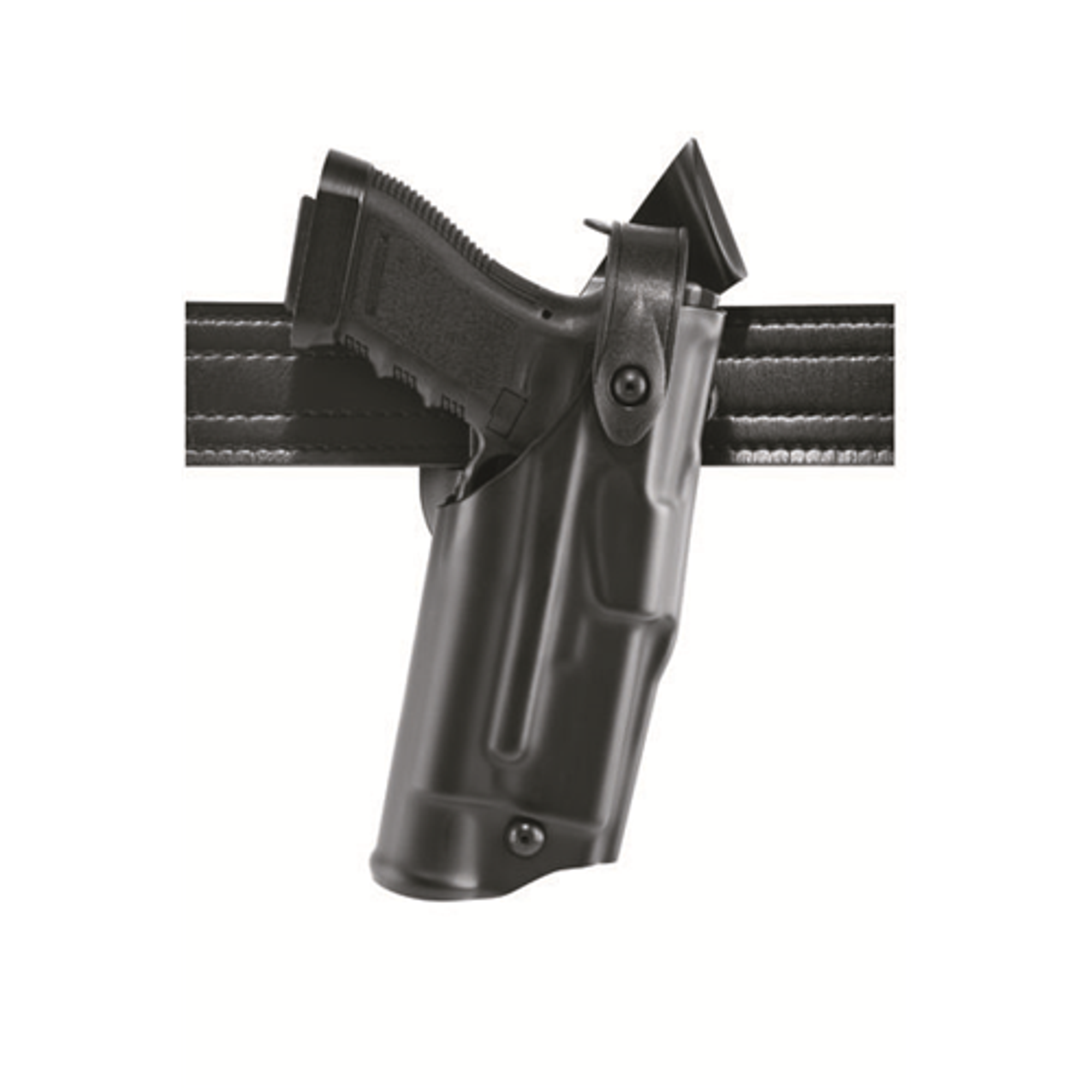 Model 6360 Als/sls Mid-ride, Level Iii Retention Duty Holster For Glock 19 Gens 1-4 W/ Light - KR6360-2832-412