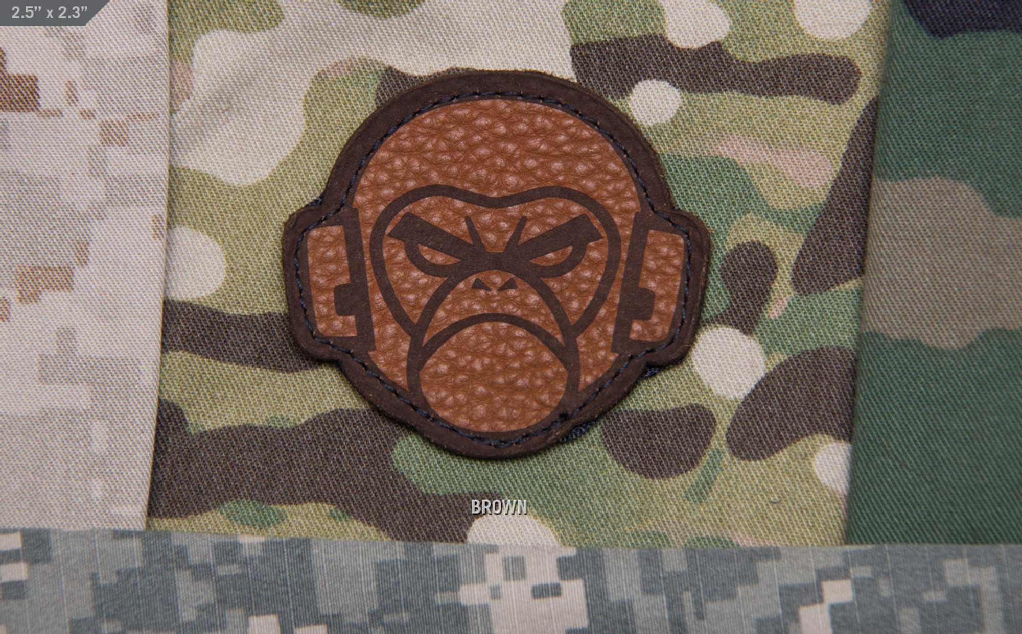 Monkey Head Leather - Morale Patch