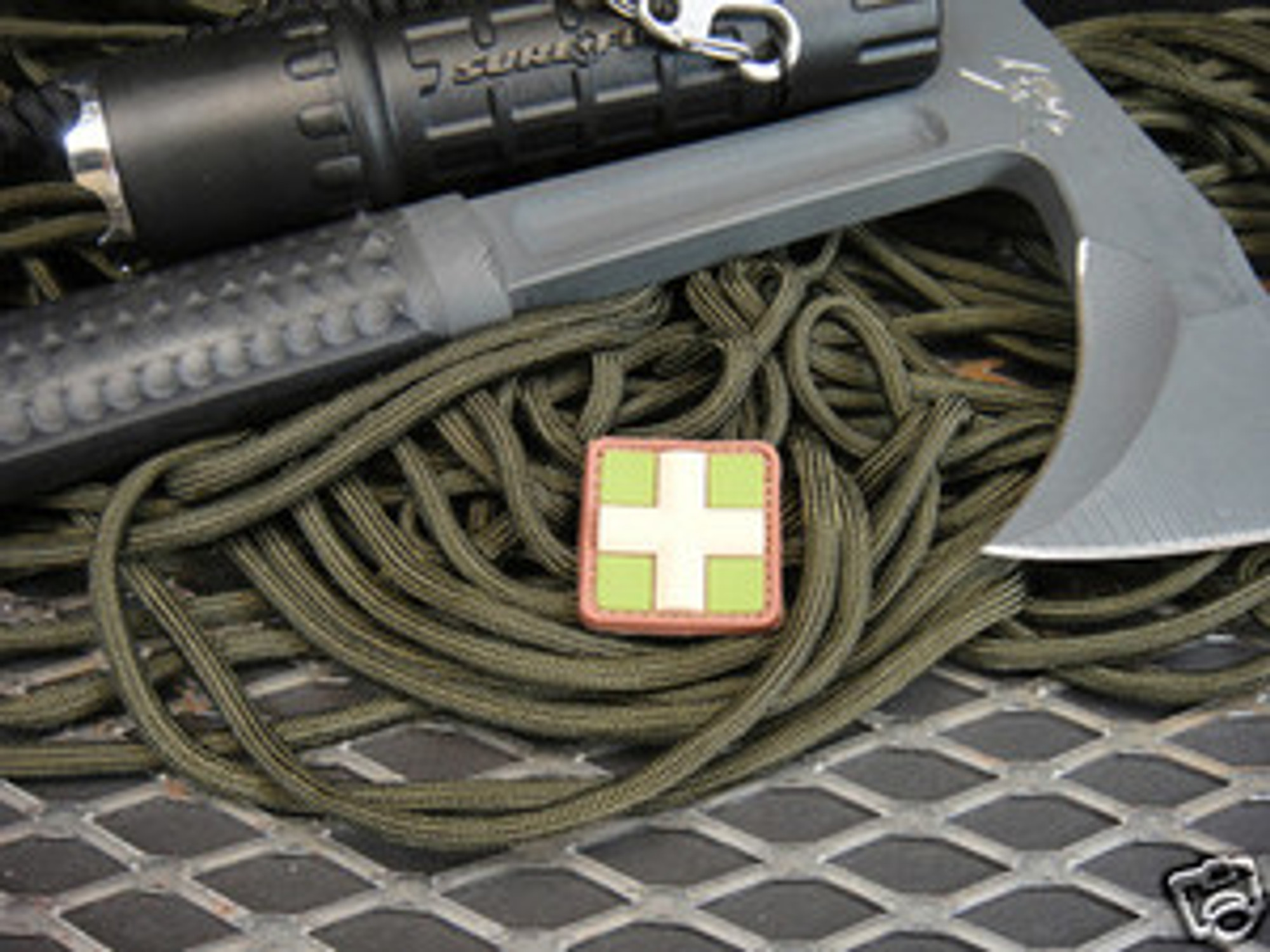 Mini PVC Redcross Medic - MultiCam - Morale Patch