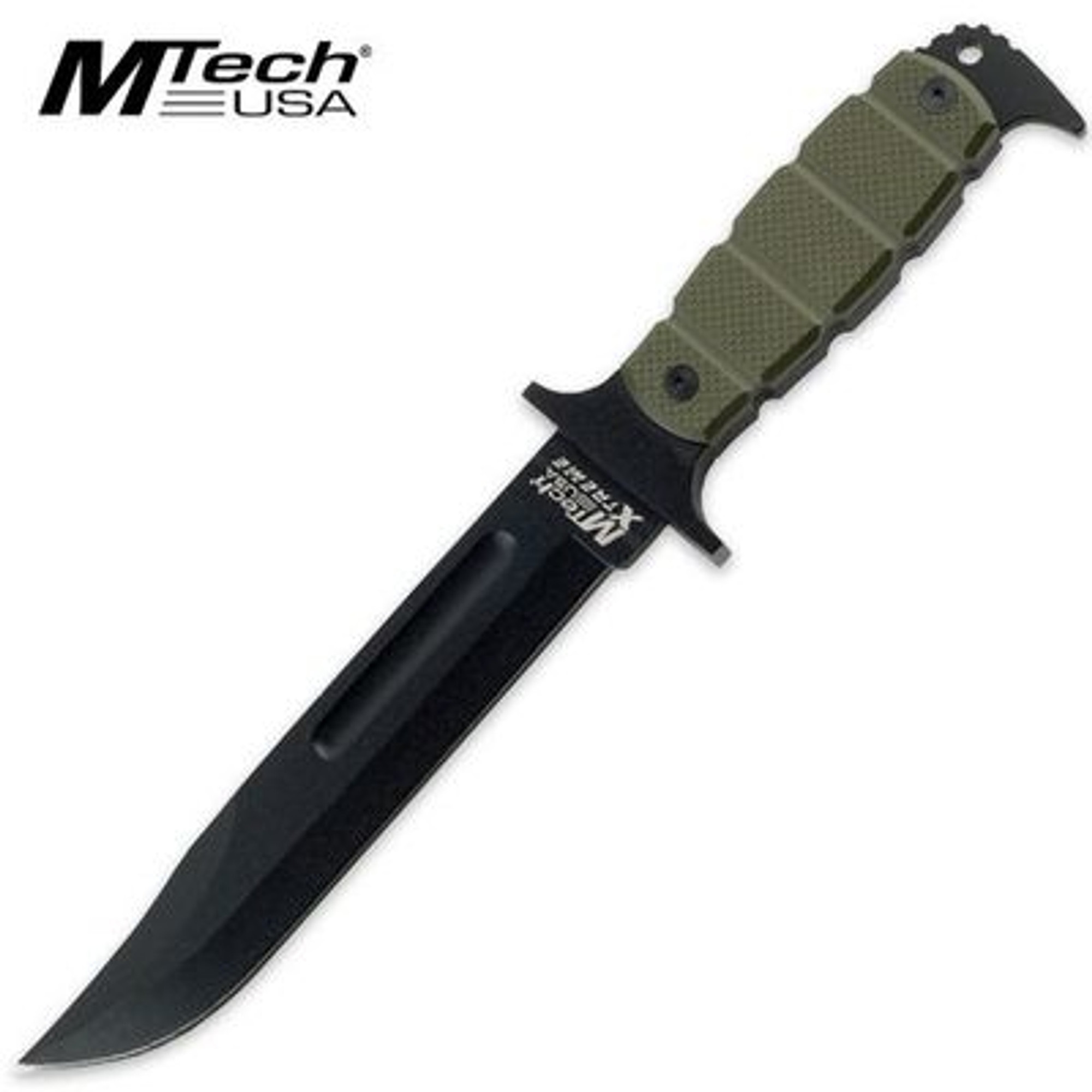 MTech Xtreme 12-Inch Fixed Blade Tactical Knife OD Green
