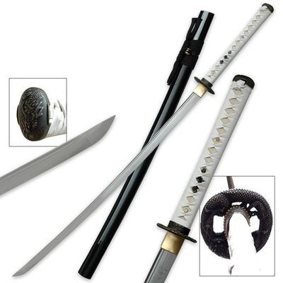 Ten Ryu Hand Forged Carbon Steel Samurai Katana