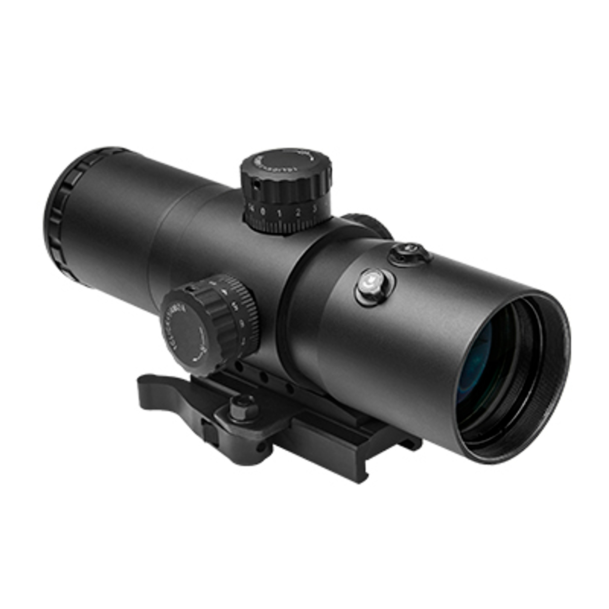 Vism CBT Series 3.5X40mm Scope w/Red Laser - P4 Sniper