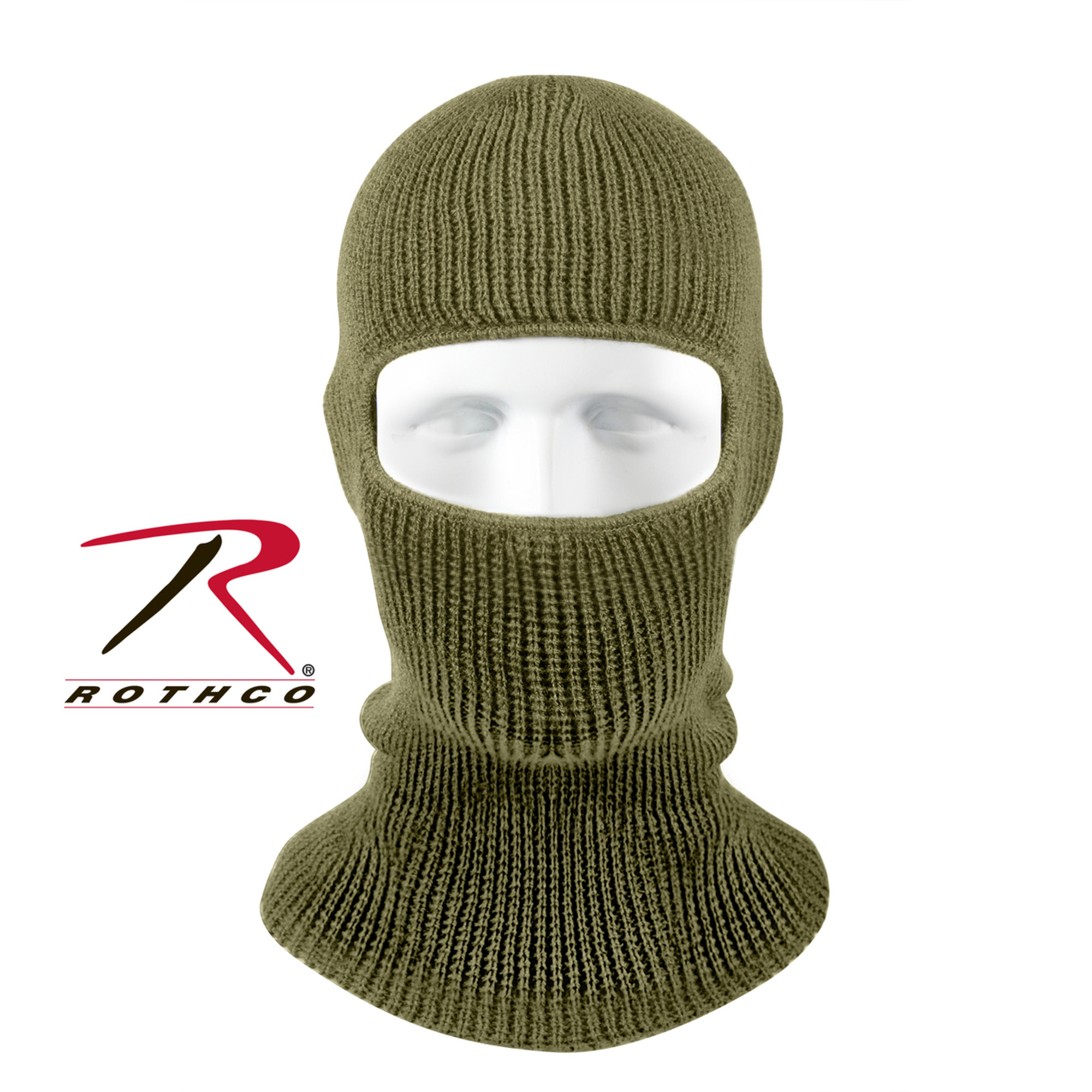 Rothco One-Hole Face Mask - Olive Drab