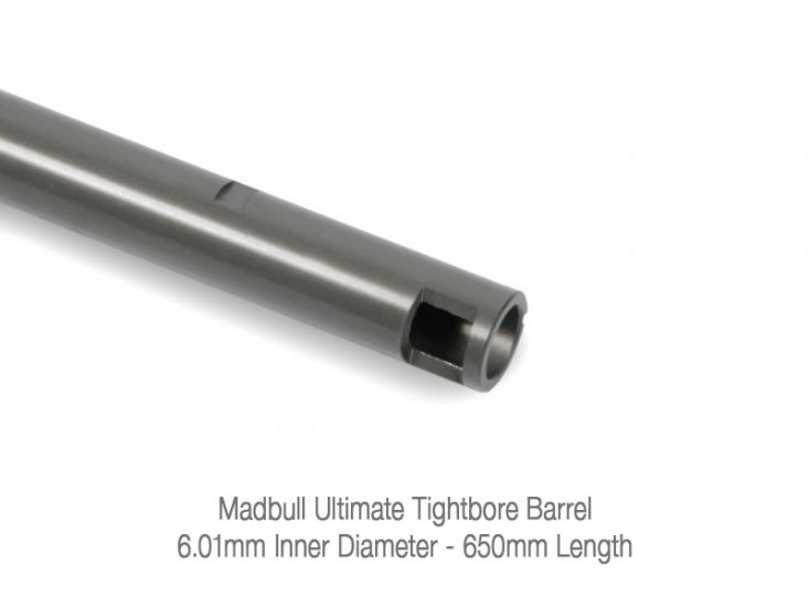 Madbull Airsoft 650mm 6.01mm Ultimate Tightbore Barrel
